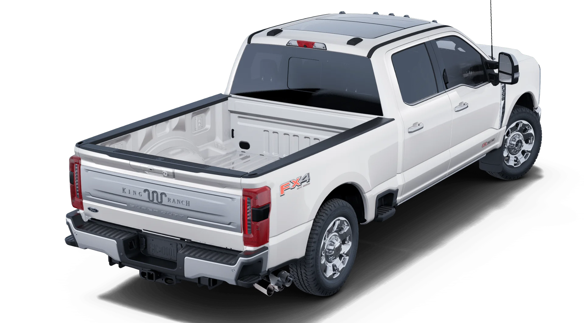 New 2025 Star White Metallic Tri-Coat Ford King Ranch® image 37