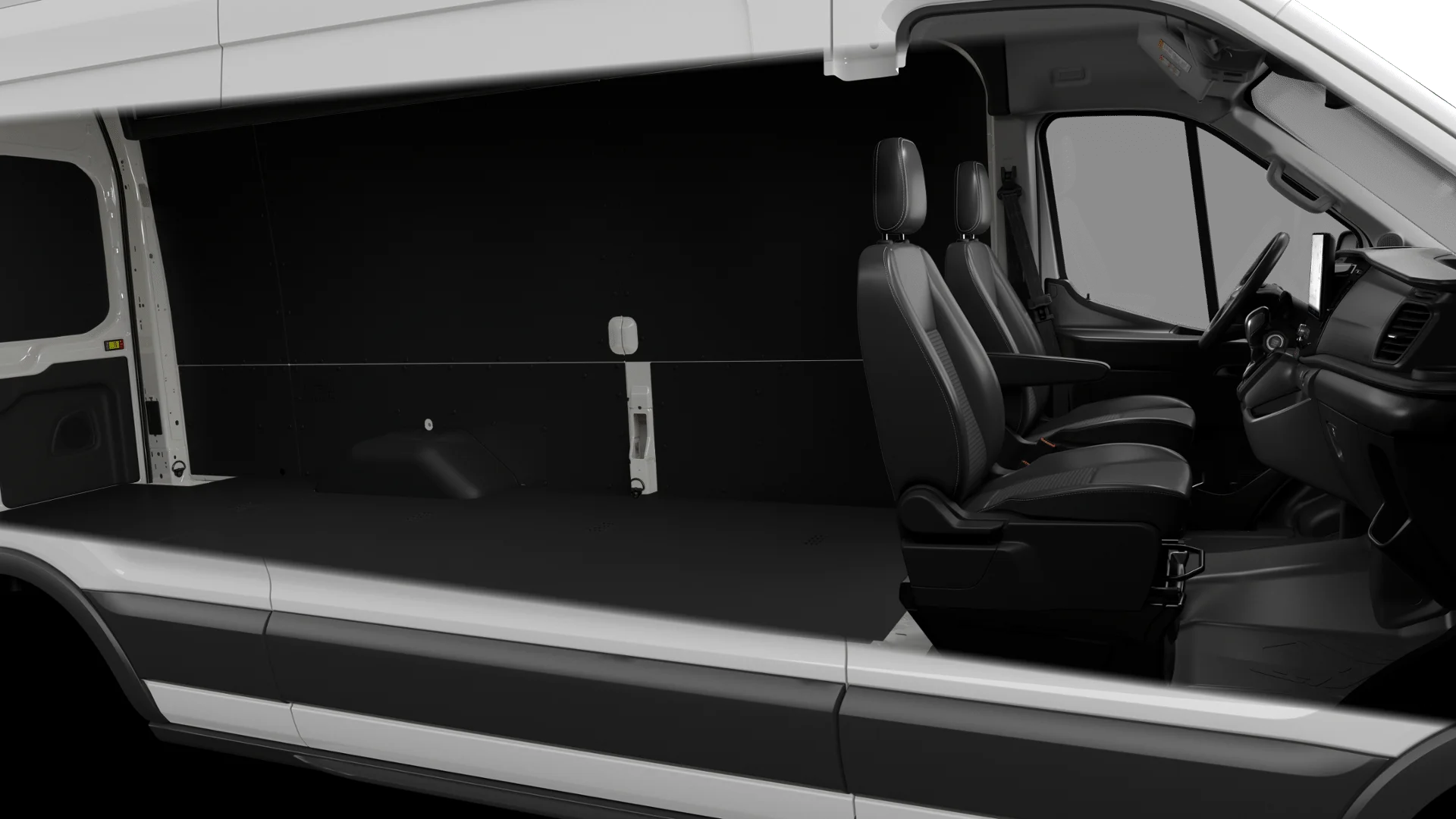 New 2027 Oxford White Ford Cargo Van image 6