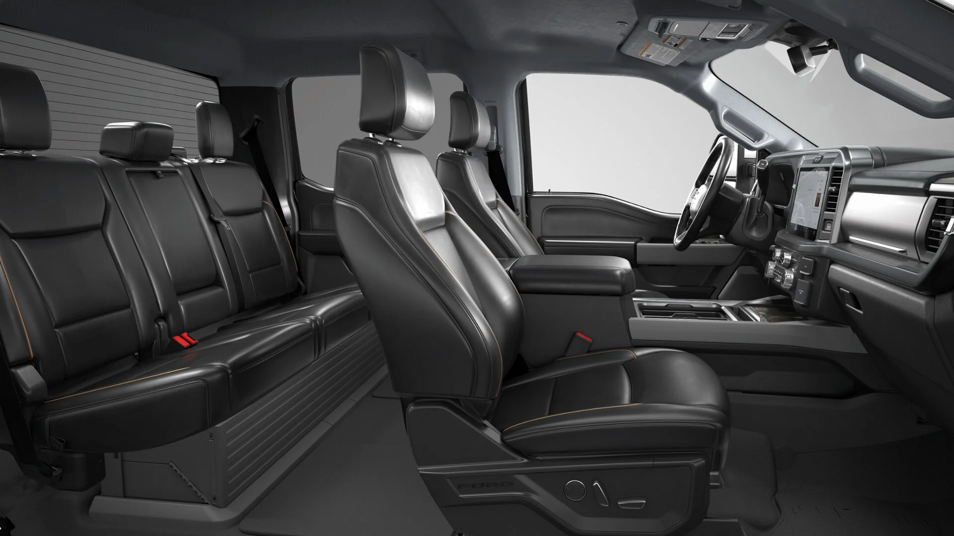 New 2026 Agate Black Metallic Ford Lariat image 50