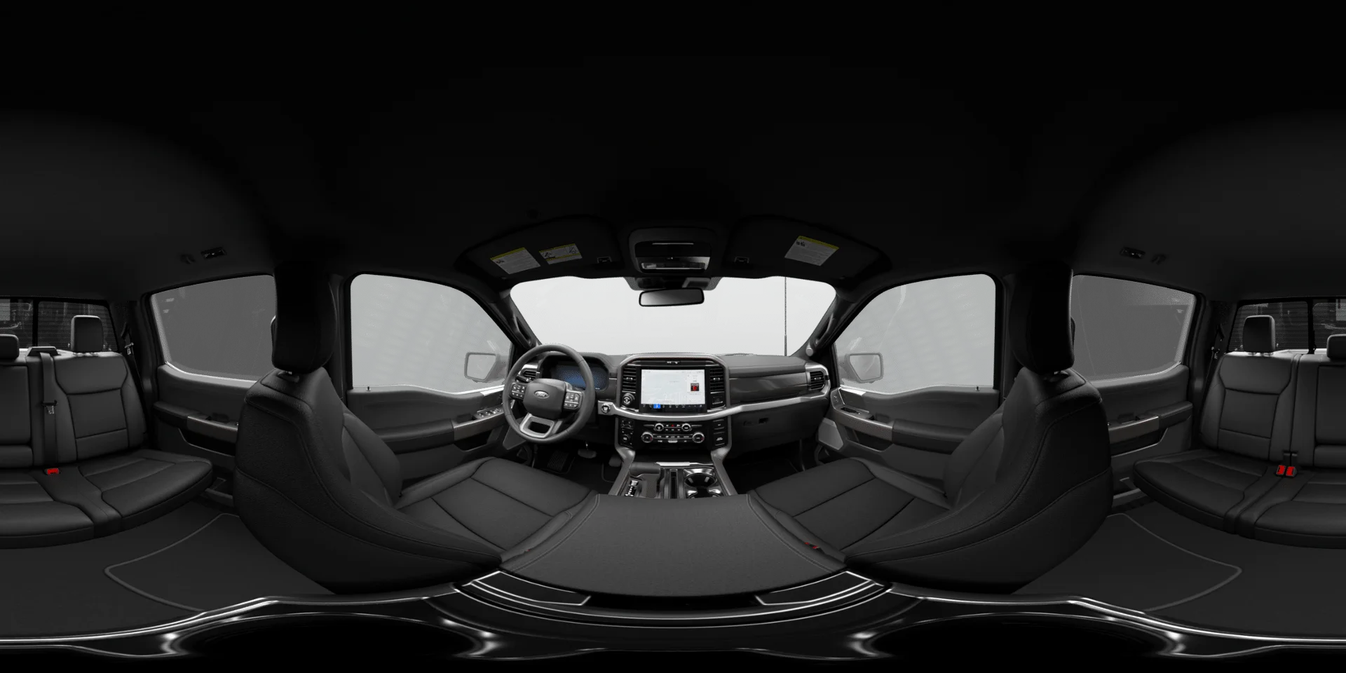 New 2026 Carbonized Gray Metallic Ford Lariat® image 8