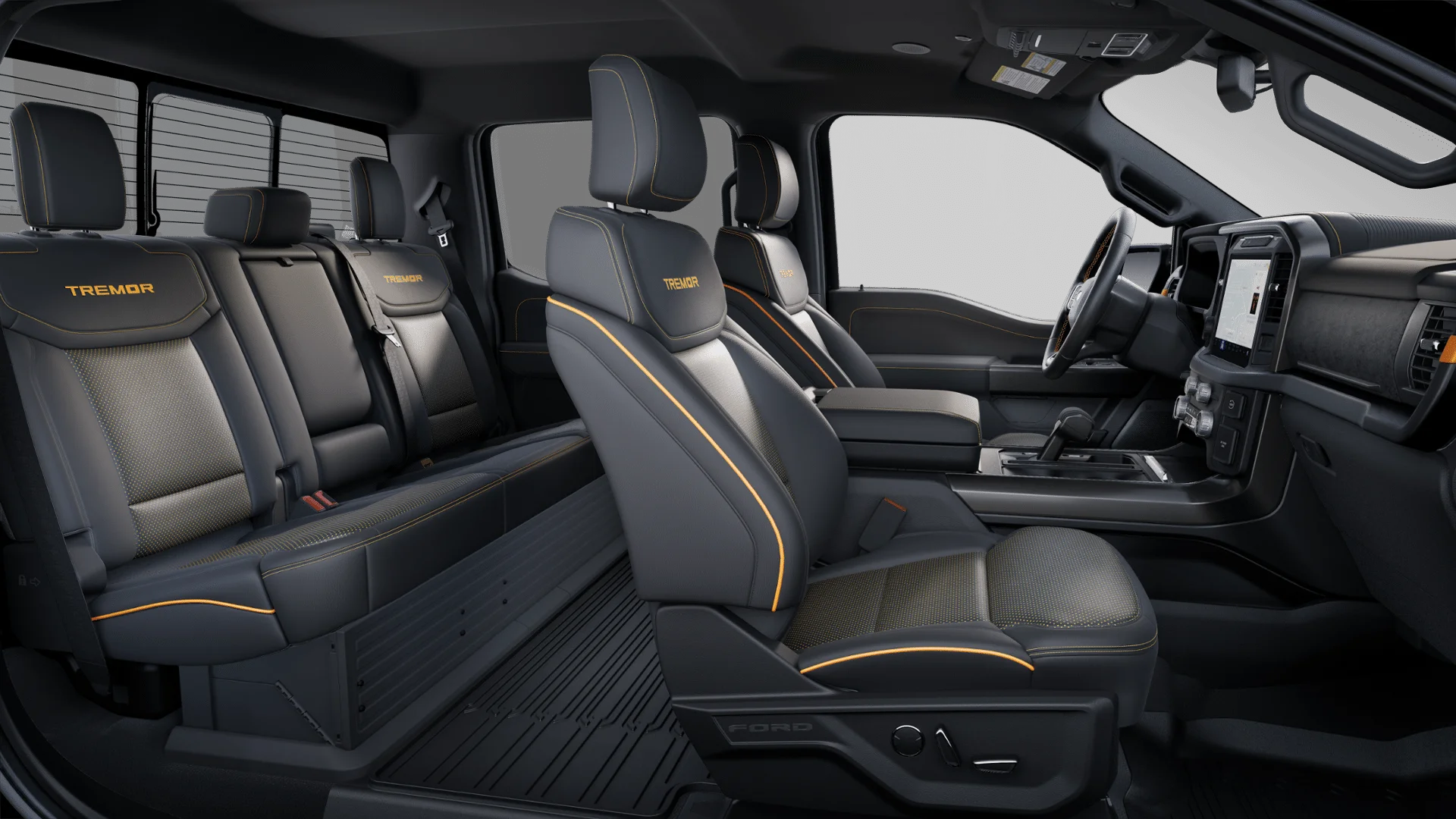 New 2025 Agate Black Metallic Ford Tremor® image 53