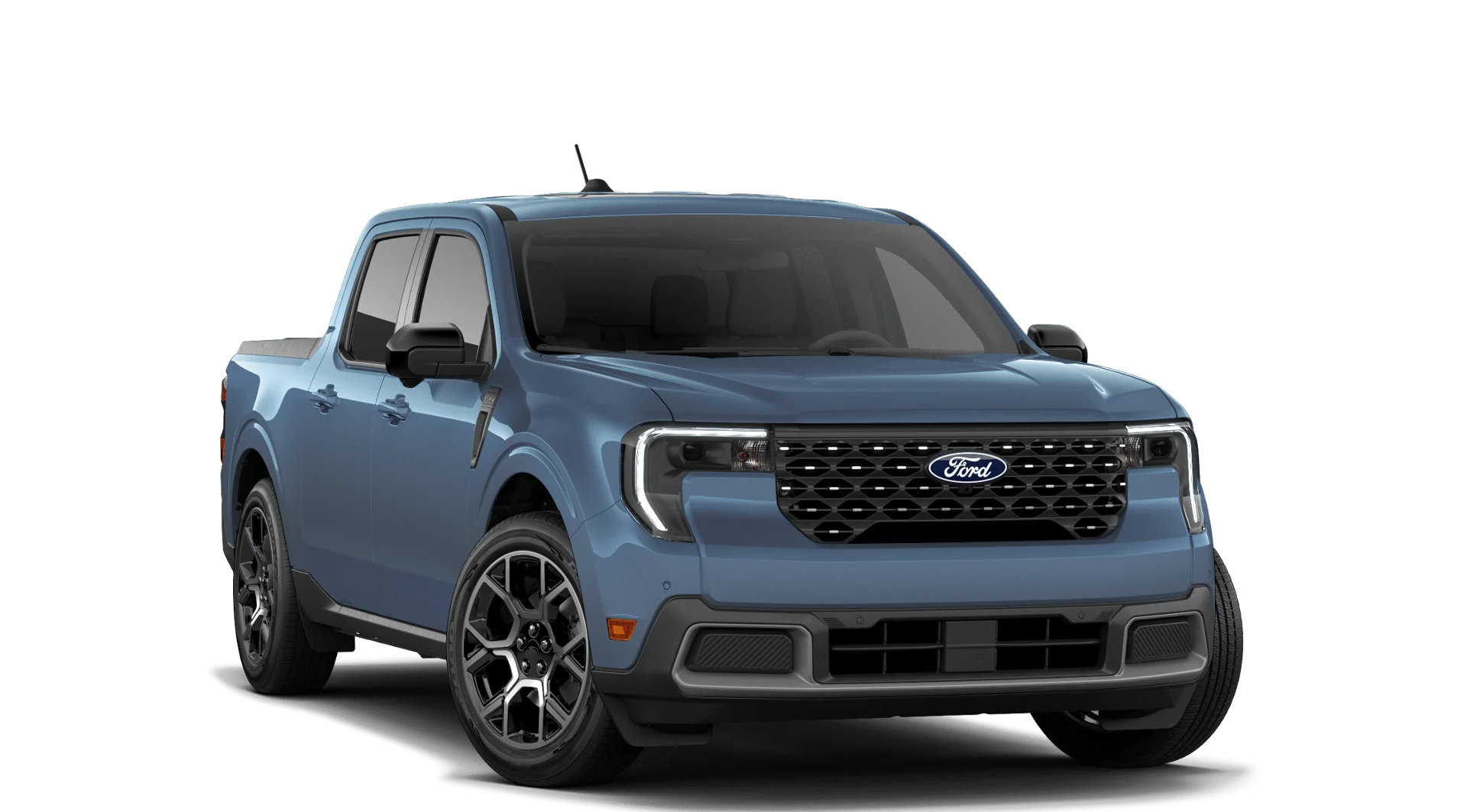 New 2026 Azure Gray Metallic Tri-Coat Ford Lariat image 52