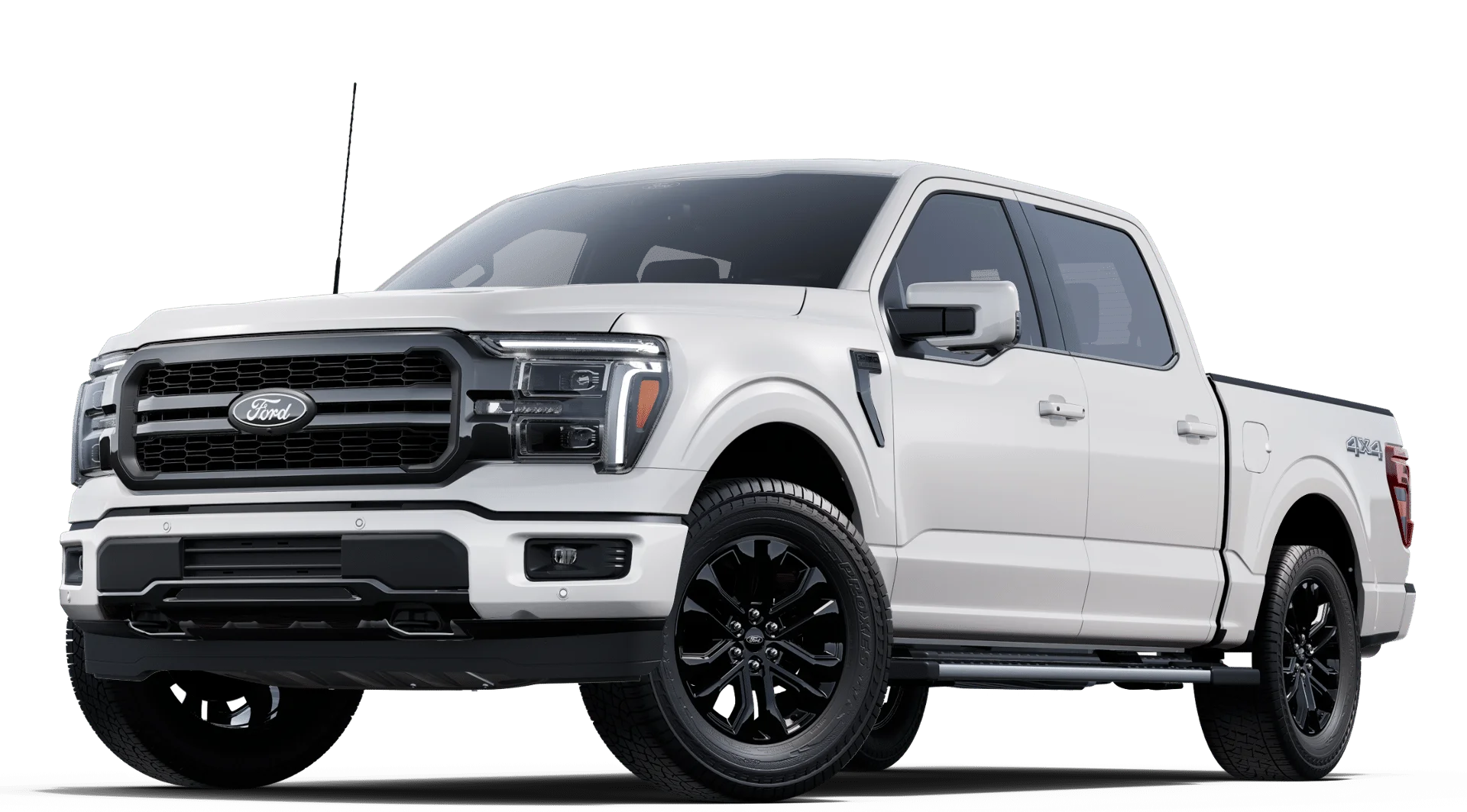 New 2025 Star White Metallic Tri-Coat Ford Lariat® image 50