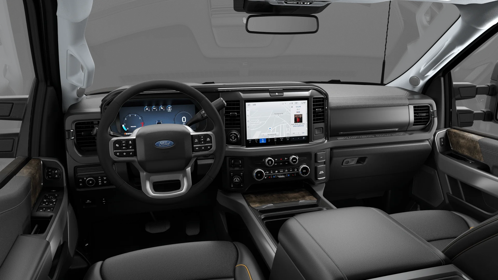 New 2027 Star White Metallic Tri-Coat Ford F-250® Lariat® image 7