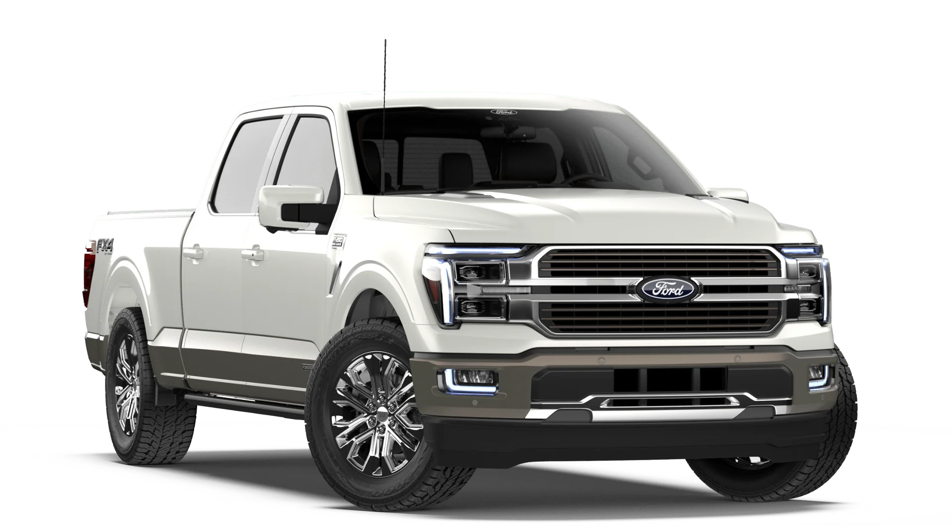 New 2026 Star White Metallic Tri-Coat Ford King Ranch image 48