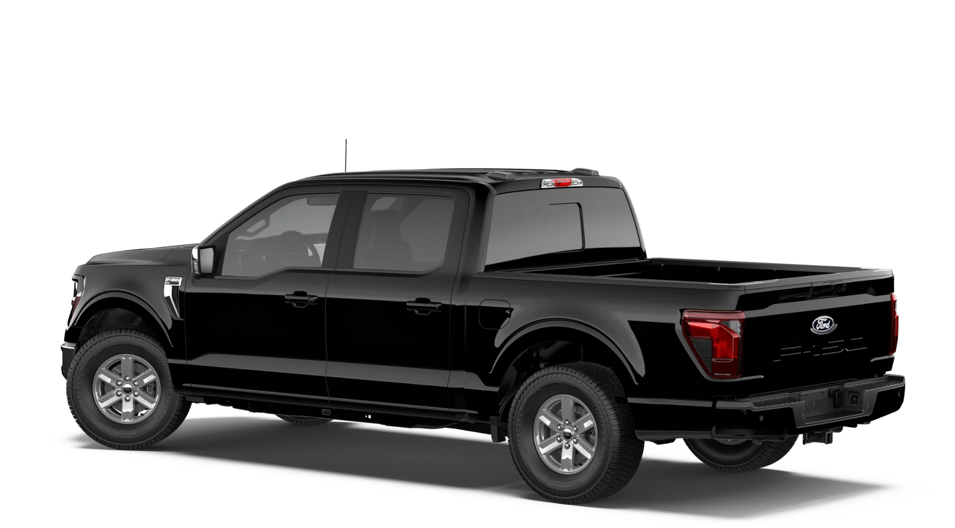 New 2026 Agate Black Metallic Ford XLT image 2