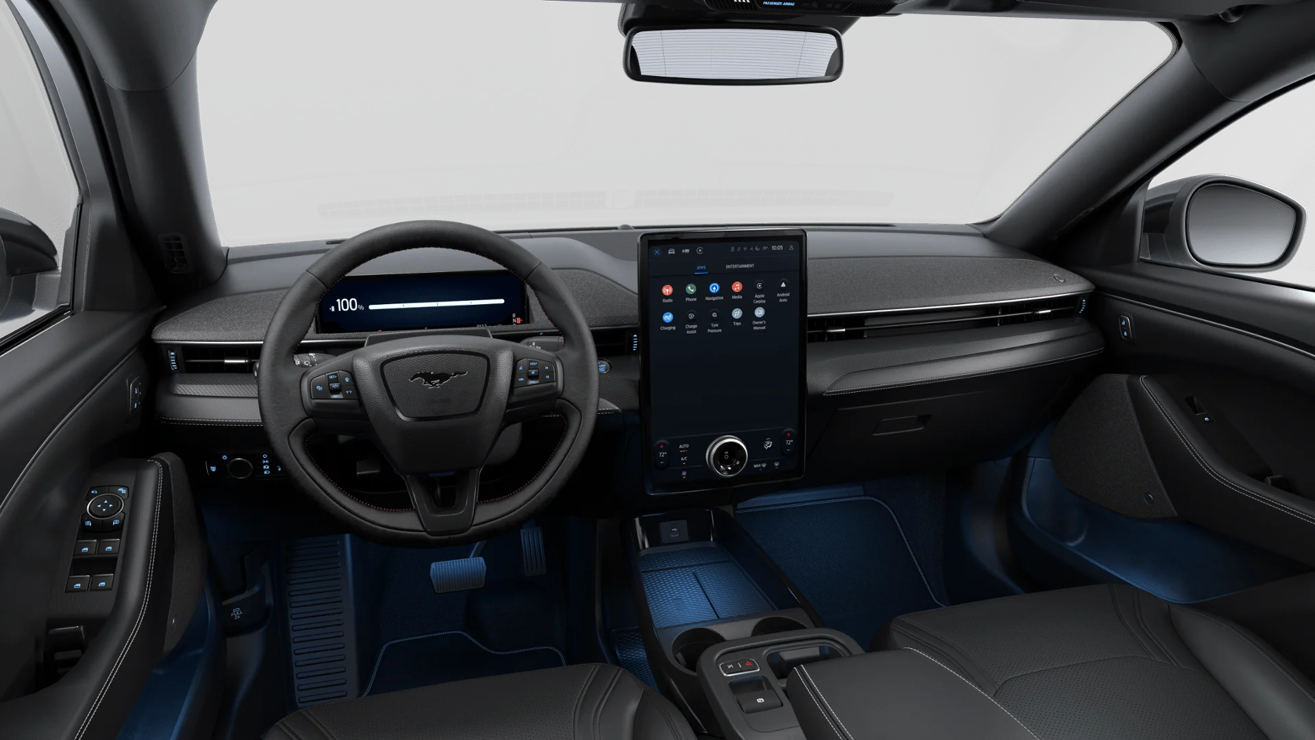 New 2026 Glacier Gray Metallic Tri-coat Ford Premium image 73