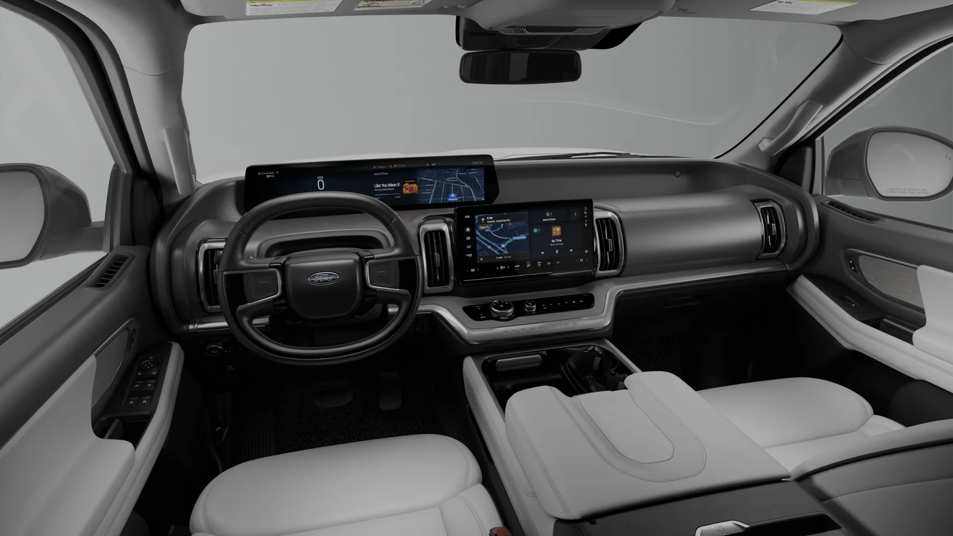 New 2026 Star White Metallic Tri-Coat Ford MAX Platinum® image 77