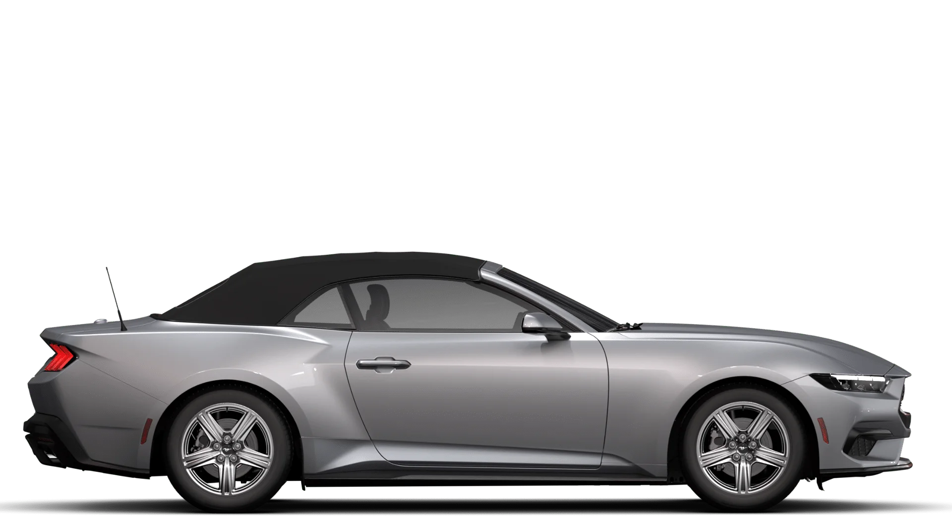 New 2026 Iconic Silver Metallic Ford EcoBoost® Premium Convertible image 48
