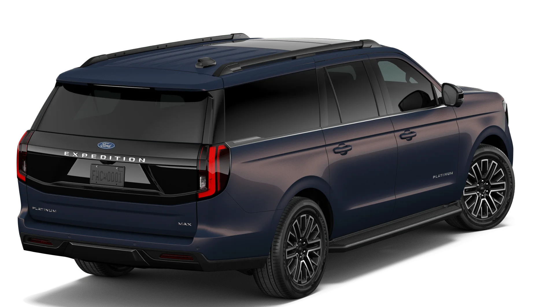 New 2027 Blue Ember Metallic Ford MAX Platinum image 3