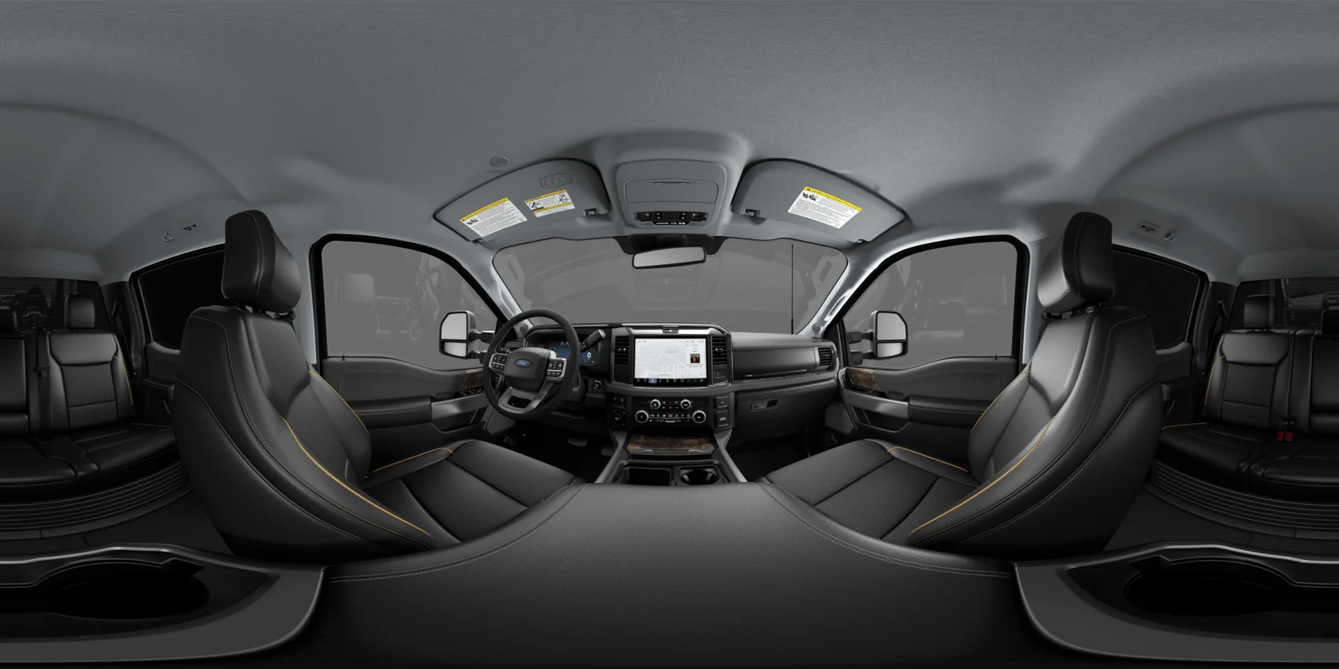 New 2027 Agate Black Metallic Ford Lariat image 8