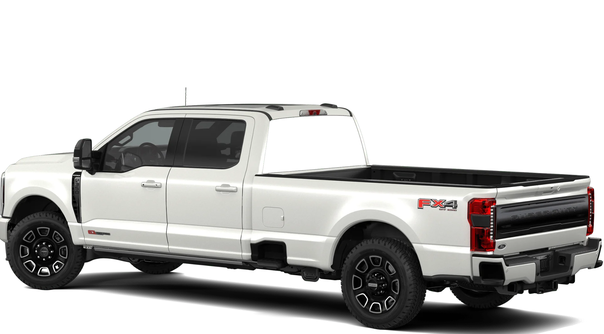 New 2026 Star White Metallic Tri-Coat Ford F-350® Platinum® image 2