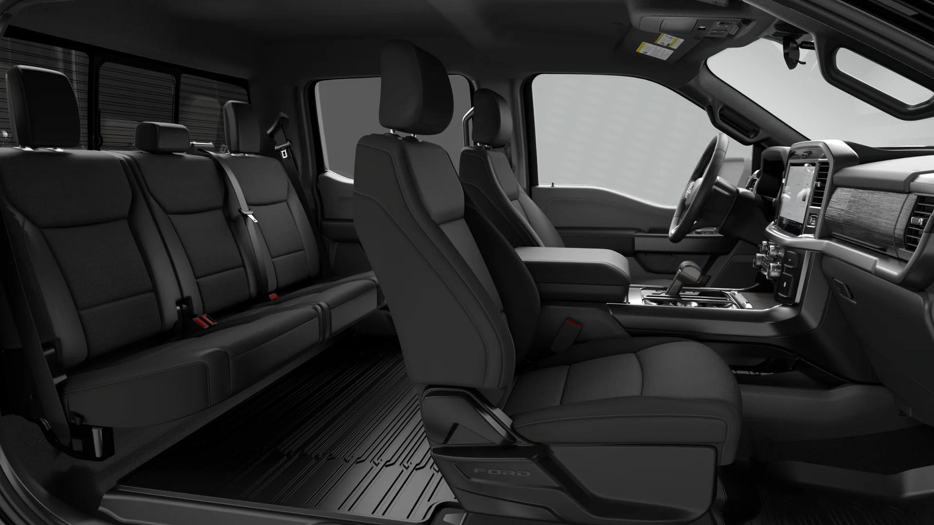 New 2026 Agate Black Metallic Ford XLT image 6