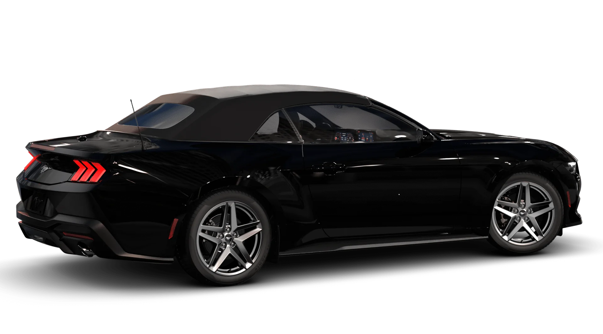 New 2026 Shadow Black Ford EcoBoost® Convertible image 25