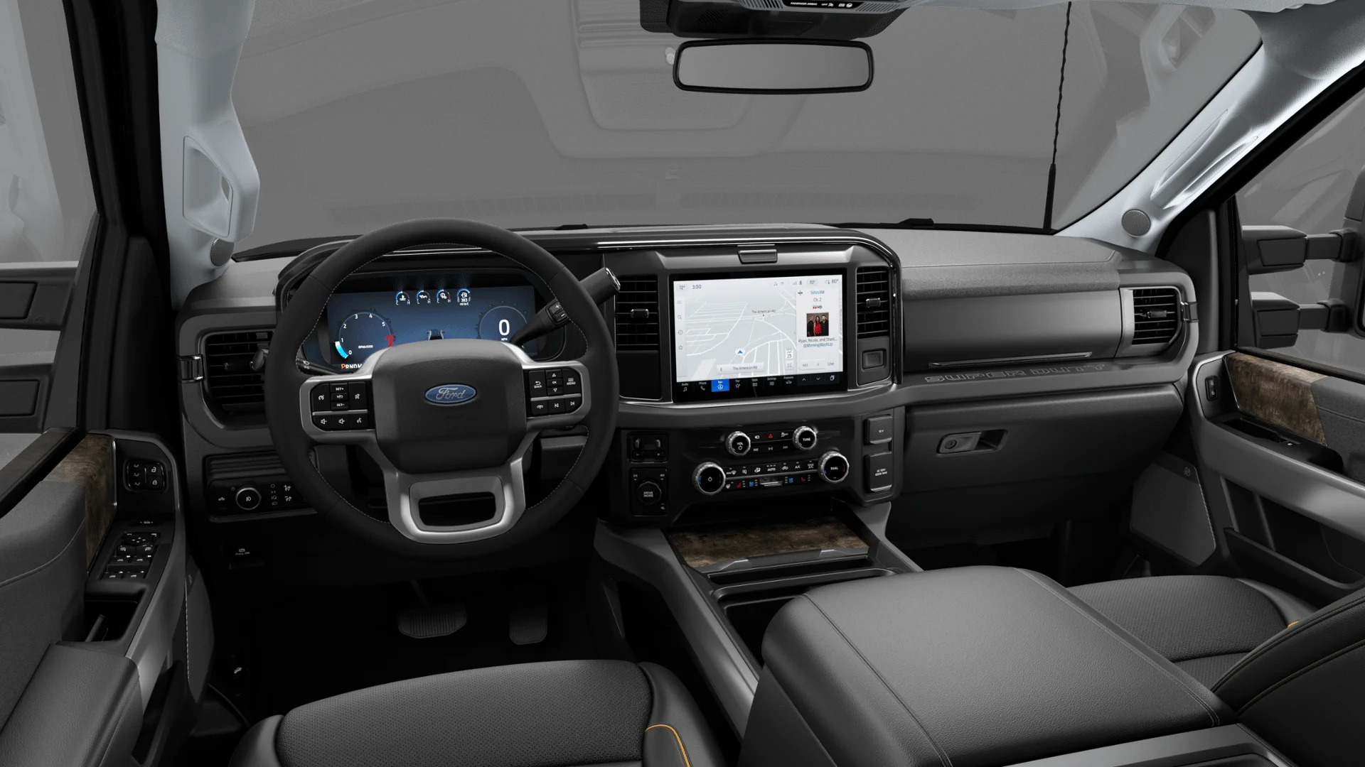 New 2027 Agate Black Metallic Ford Lariat image 7