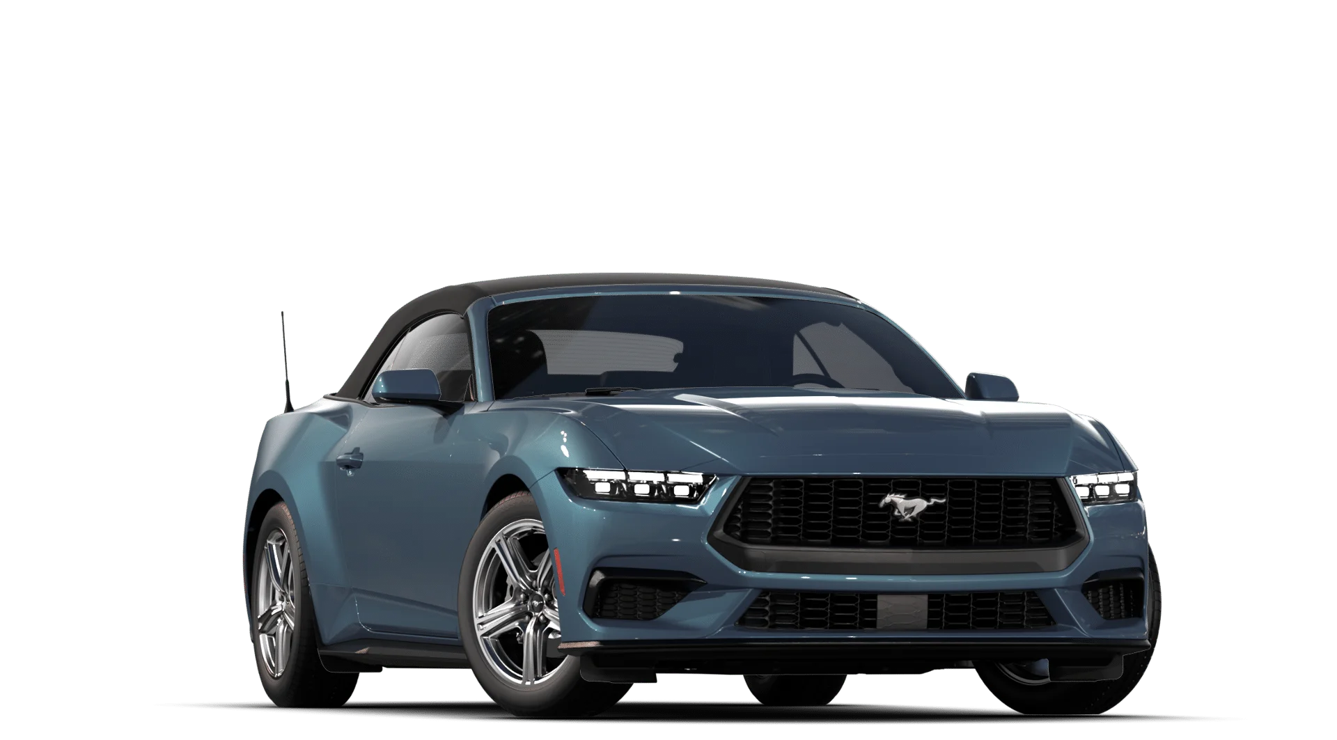 New 2026 Vapor Blue Metallic Ford EcoBoost® Convertible image 4