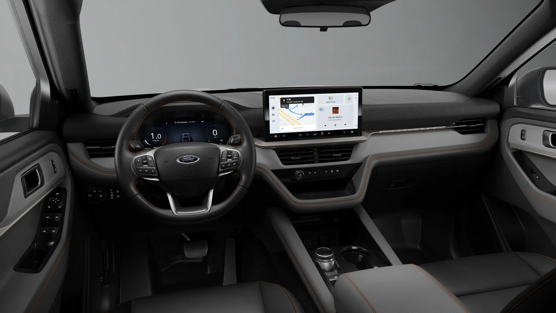 New 2027 Agate Black Metallic Ford Active image 53