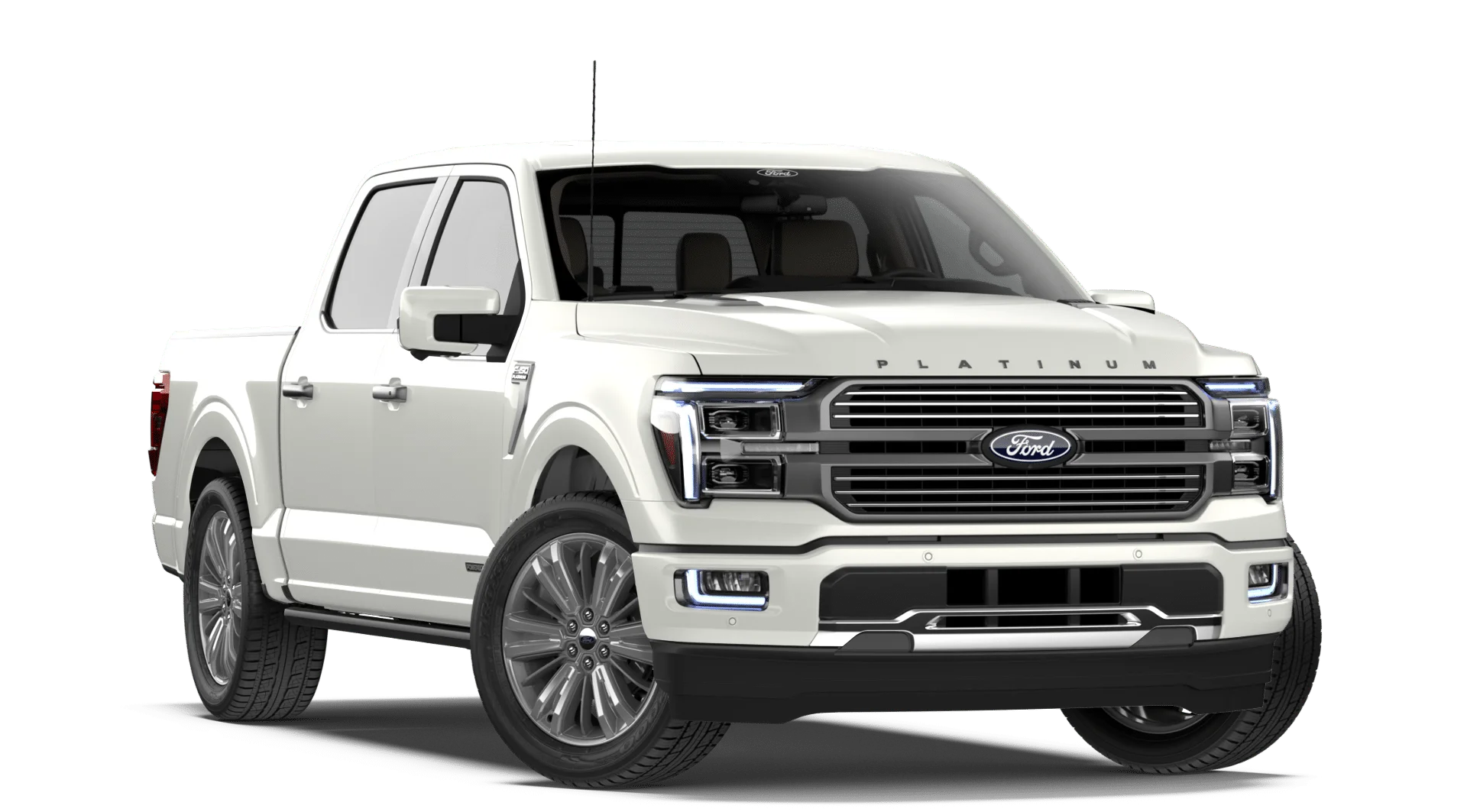 New 2026 Star White Metallic Tri-Coat Ford Platinum® image 4