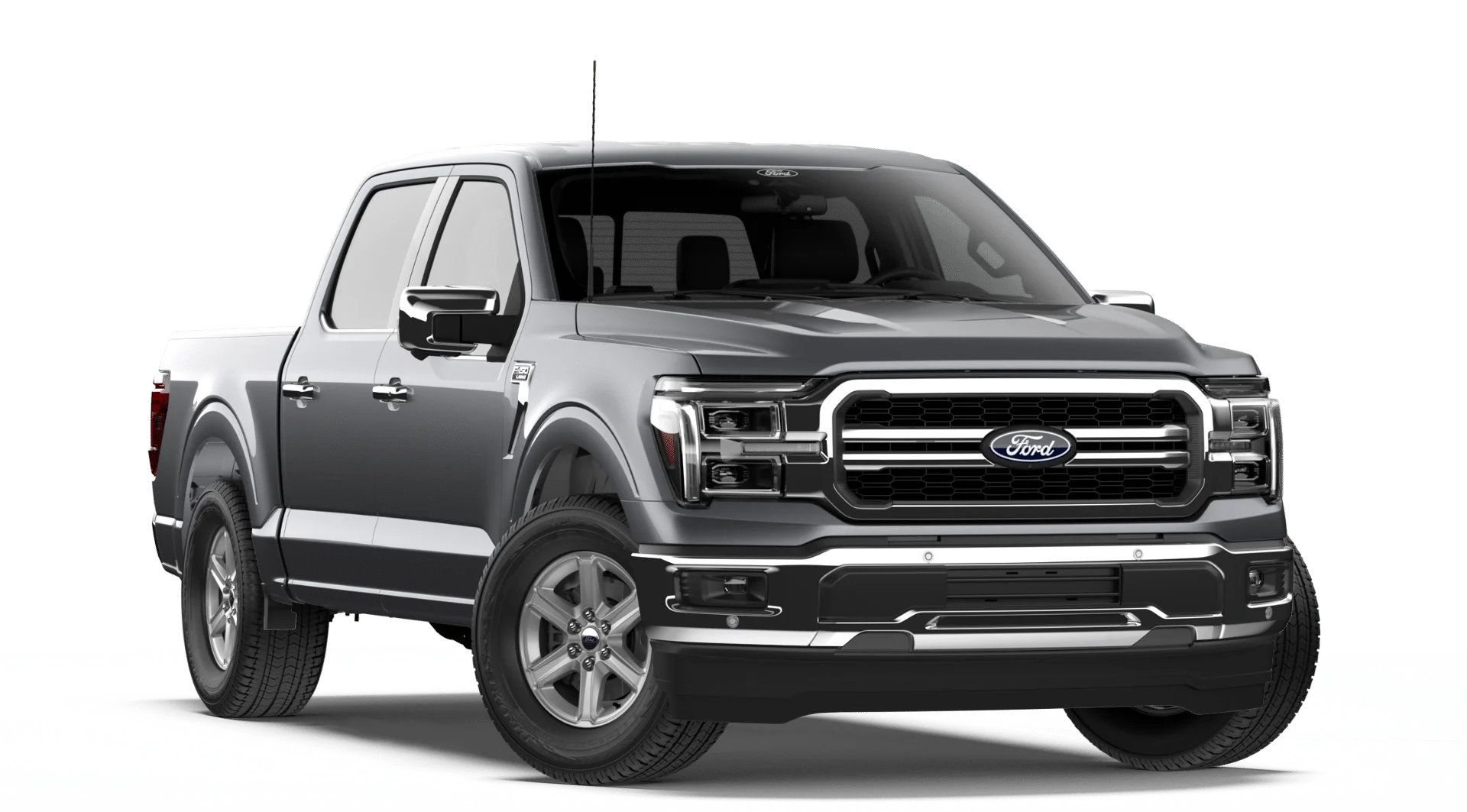 New 2026 Carbonized Gray Metallic Ford Lariat® image 4
