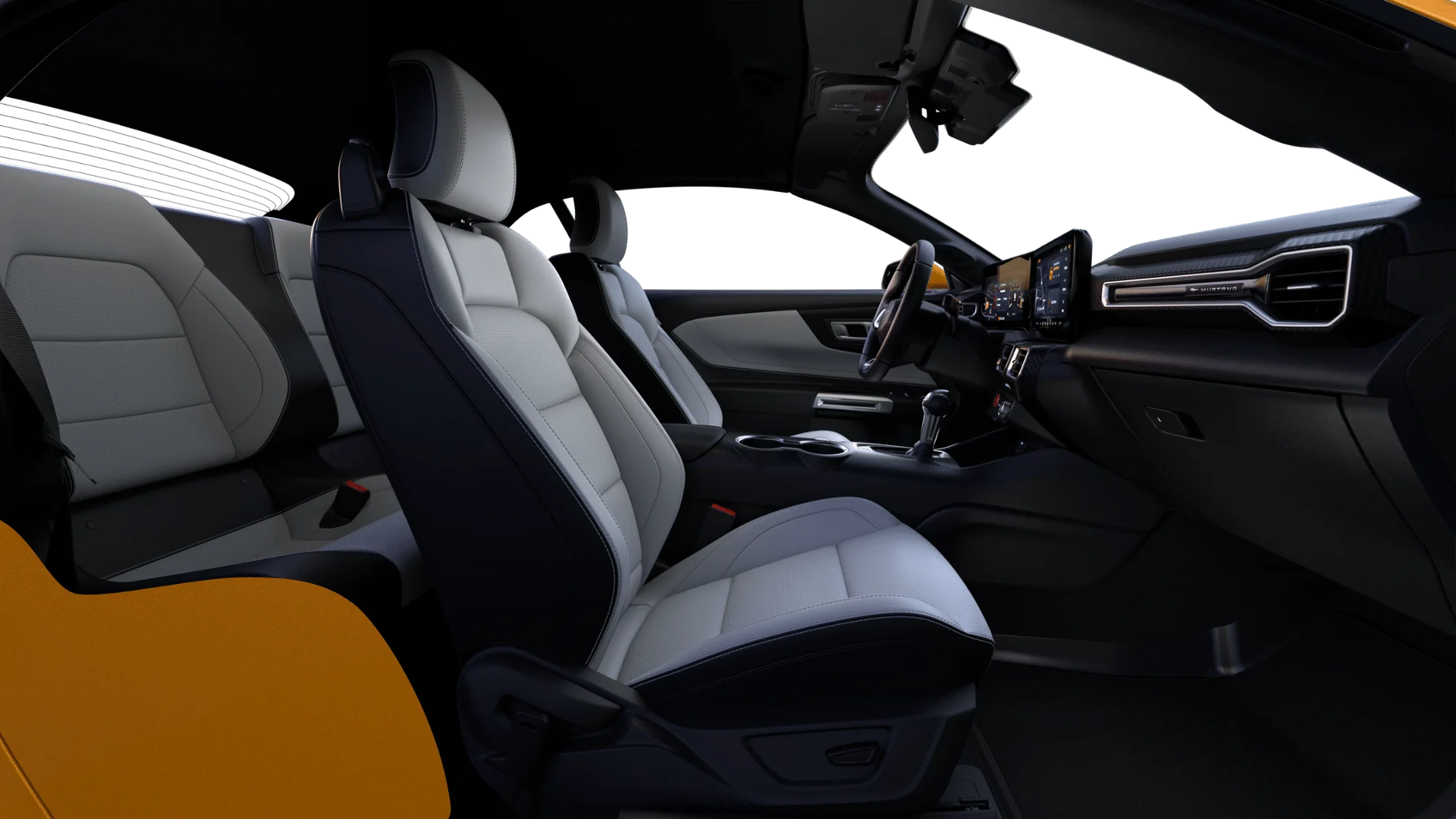 New 2026 Orange Fury Metallic Tri-coat Ford EcoBoost® Premium Convertible image 48