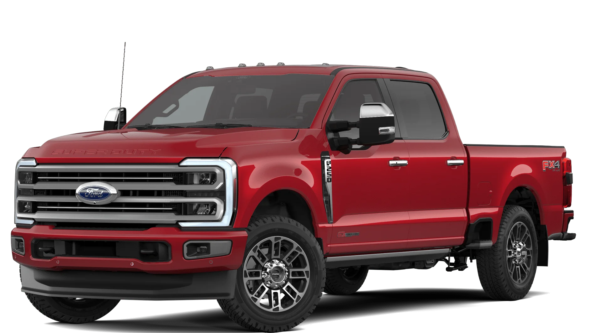 New 2026 Ruby Red Metallic Tinted Clearcoat Ford F-250® Platinum® image 45