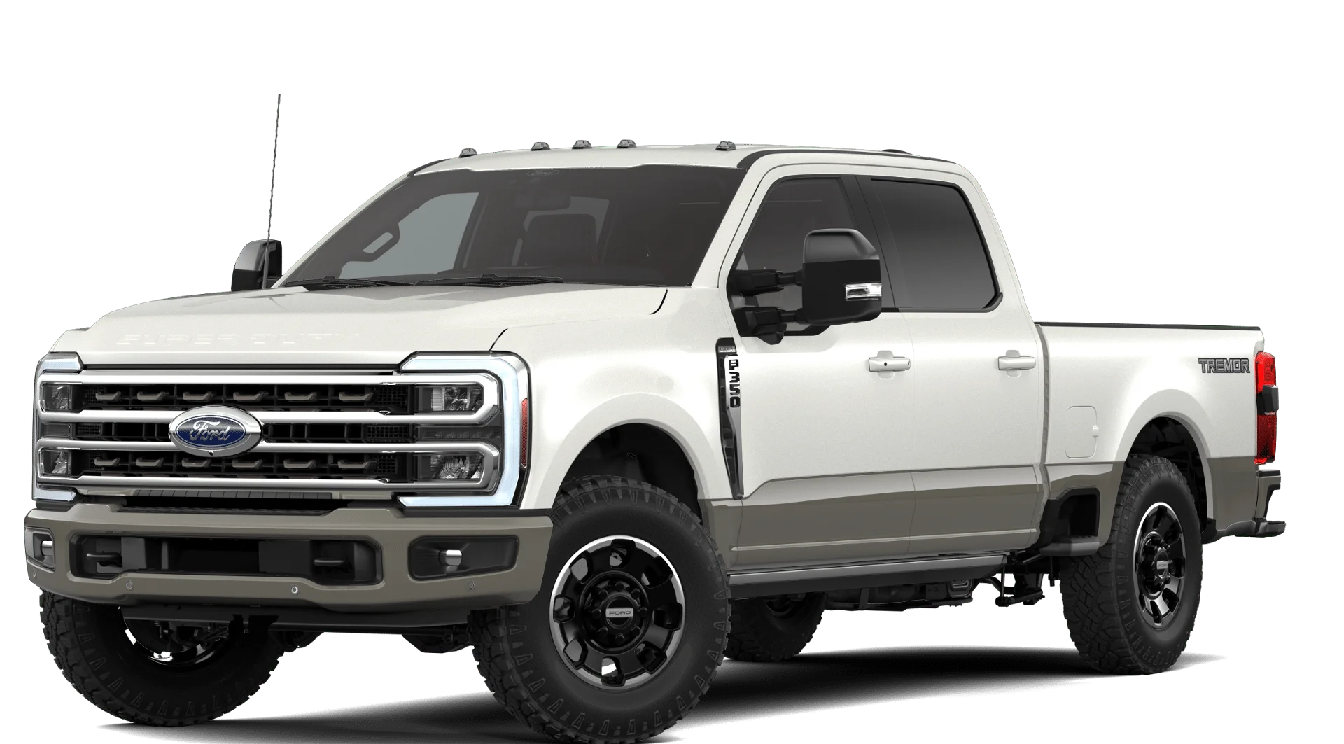 New 2026 Star White Metallic Tri-Coat Ford F-350® King Ranch® image 1