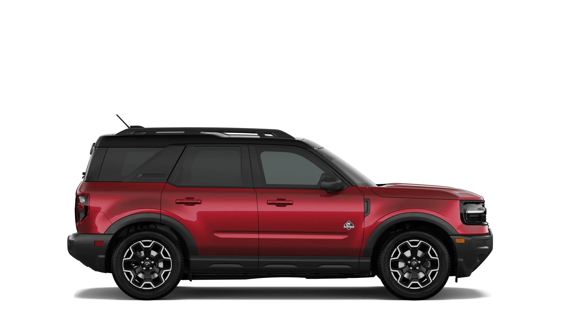 New 2026 Ruby Red Metallic Tinted Clearcoat Ford Outer Banks® image 5