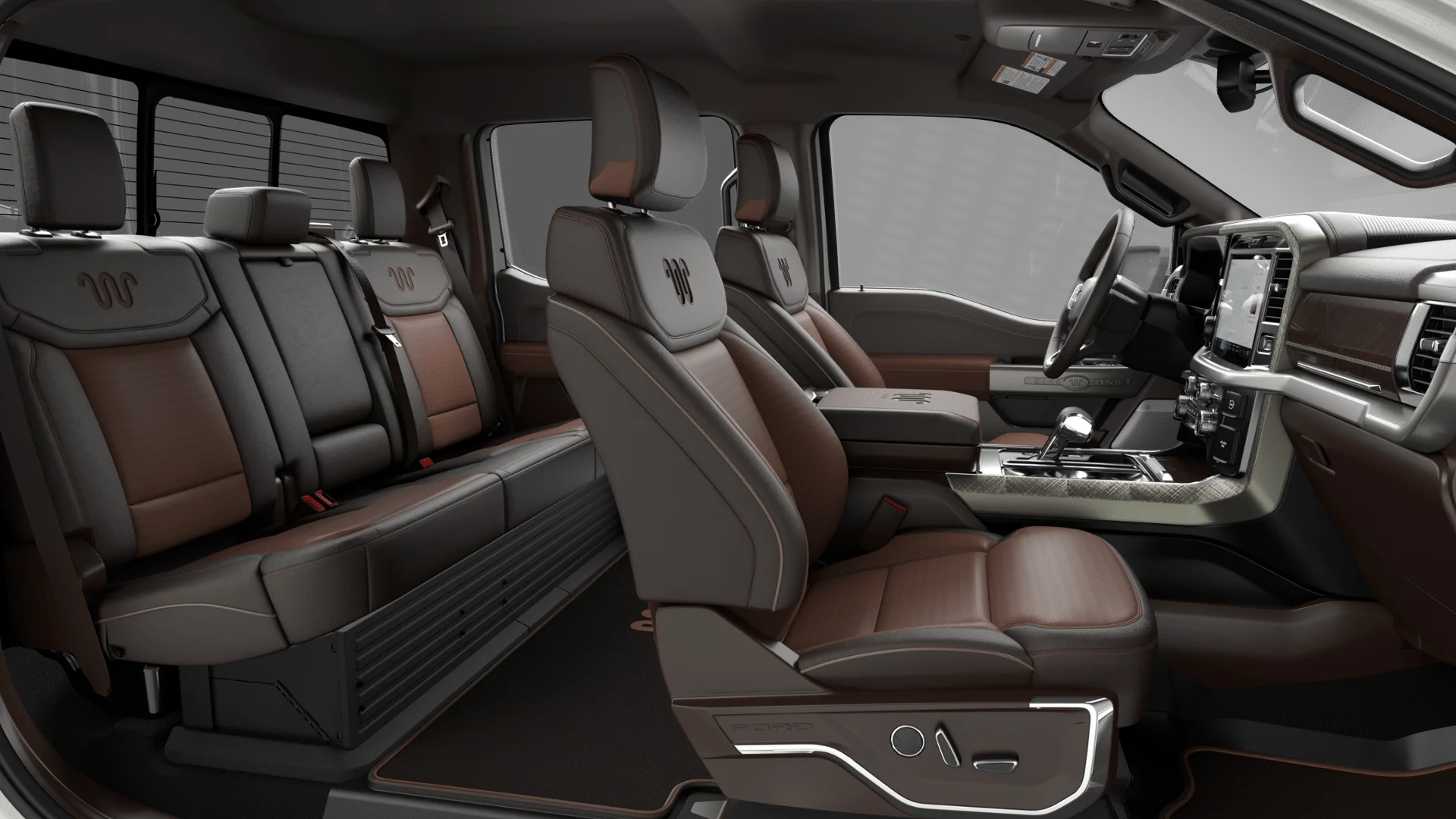 New 2026 Star White Metallic Tri-Coat Ford King Ranch image 50