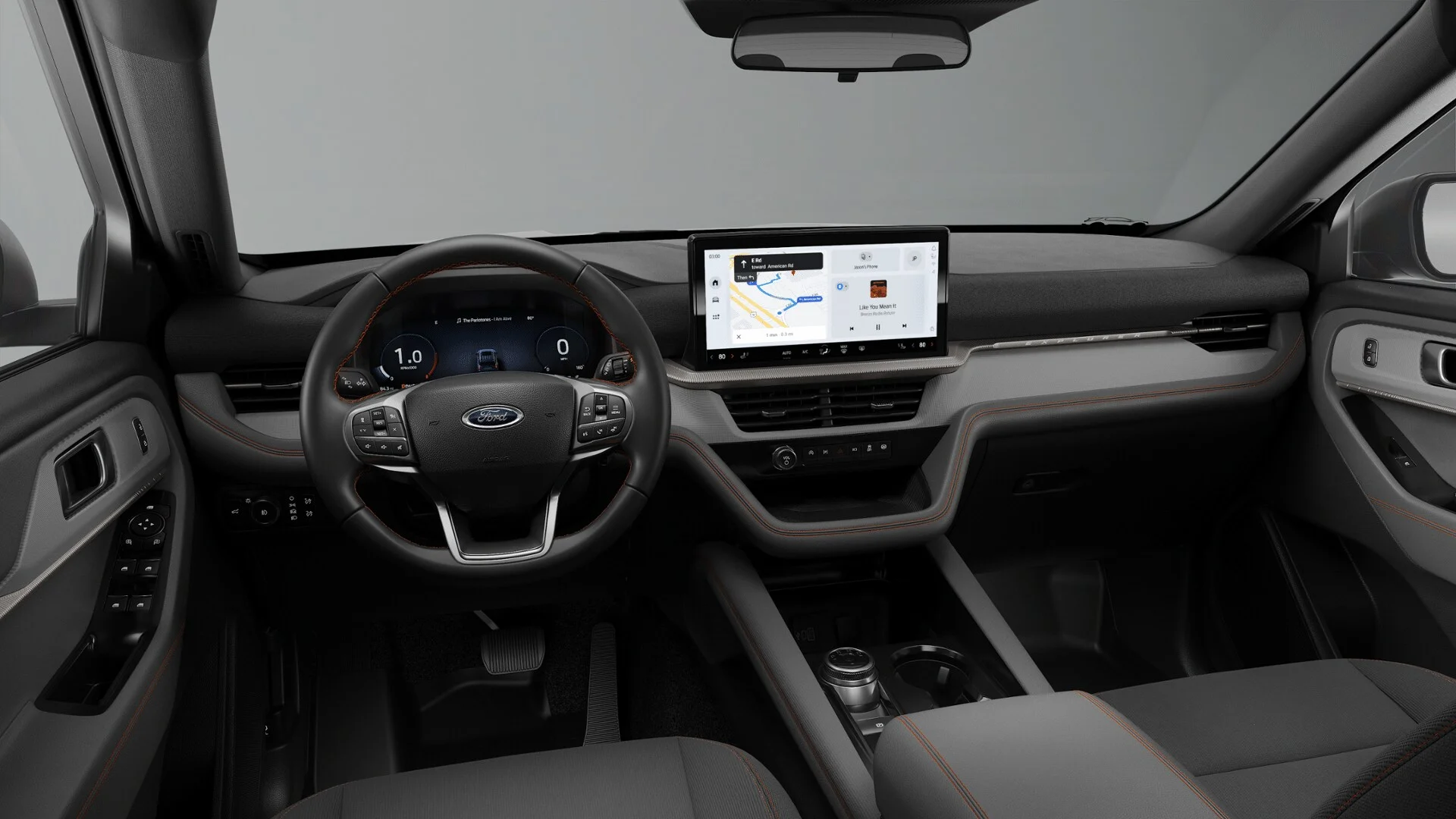 New 2027 Agate Black Metallic Ford Active image 53