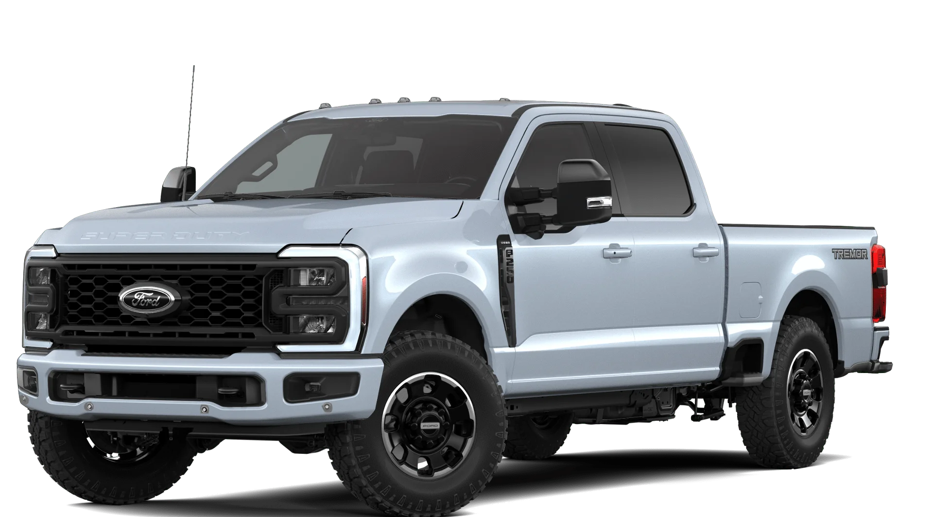 New 2026 Glacier Gray Metallic Tri-Coat Ford F-250® Lariat® image 1