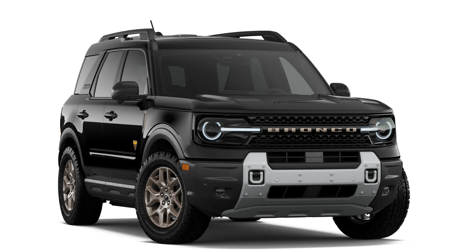 New 2026 Shadow Black Ford Badlands® image 4