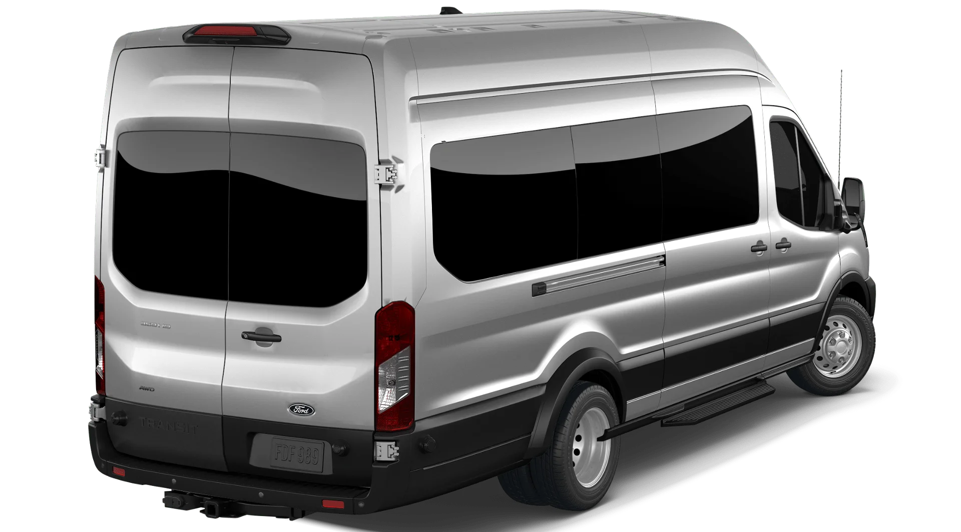 New 2027 Silver Metallic Ford Passenger Van XL image 3