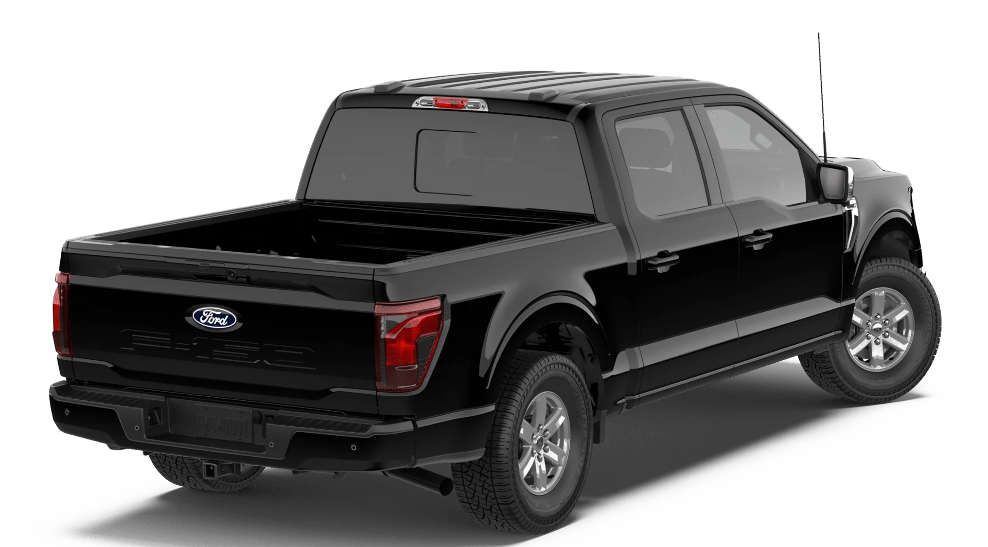 New 2026 Agate Black Metallic Ford XLT image 3