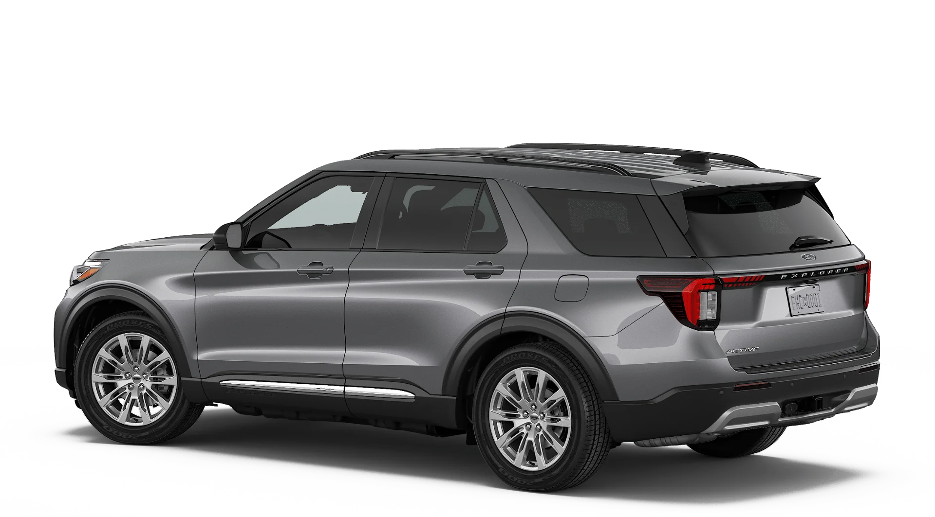 New 2026 Carbonized Gray Metallic Ford Active image 2