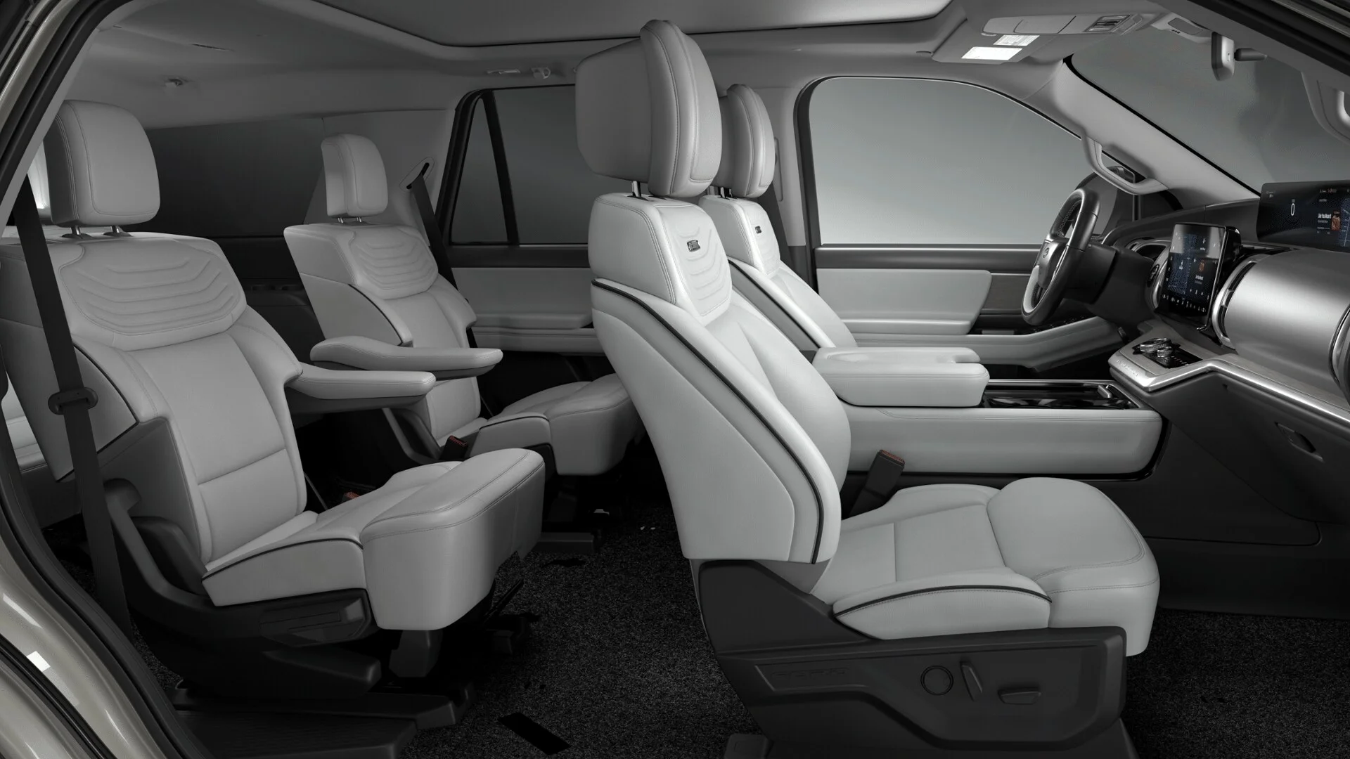 New 2027 Star White Metallic Tri-Coat Ford Platinum image 6