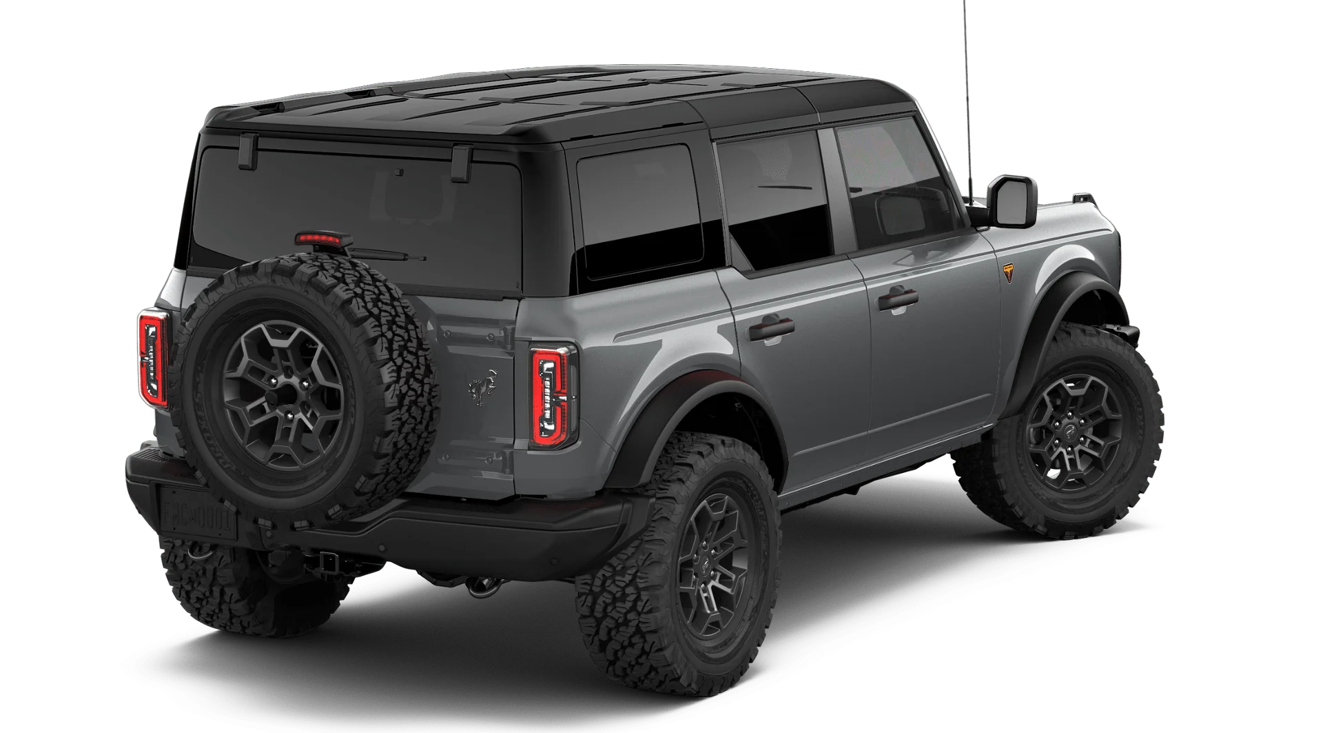 New 2026 Carbonized Gray Metallic Ford Badlands® image 3