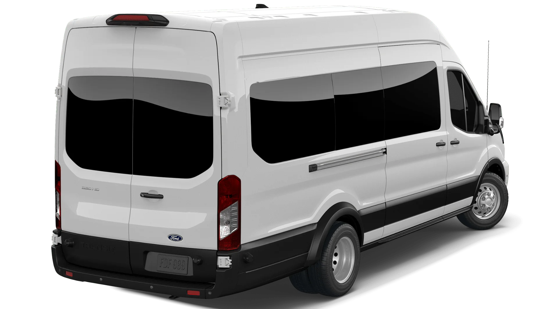 New 2027 Oxford White Ford Passenger Van XLT image 3