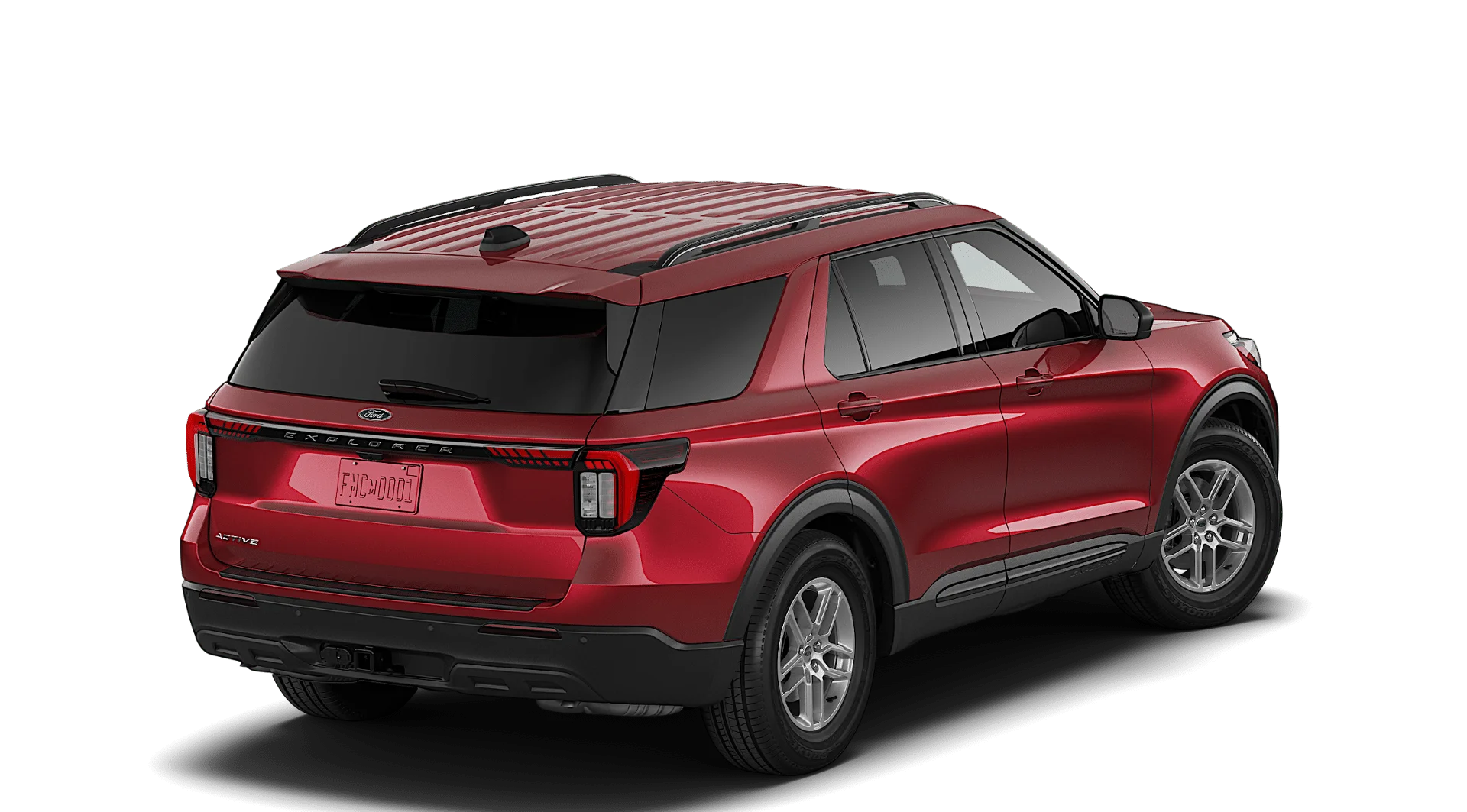 New 2027 Ruby Red Metallic Tinted Clearcoat Ford Active image 3