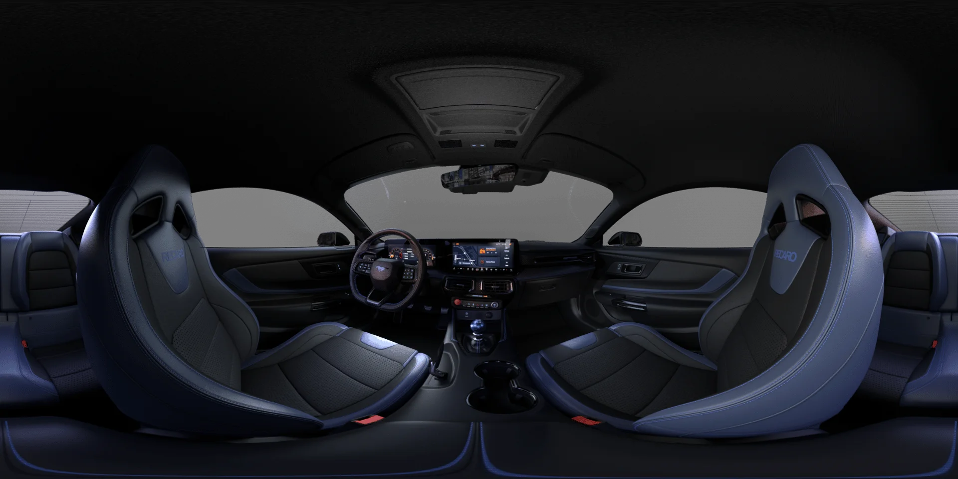 New 2026 Blue Ember Metallic Ford Dark Horse® Premium image 8