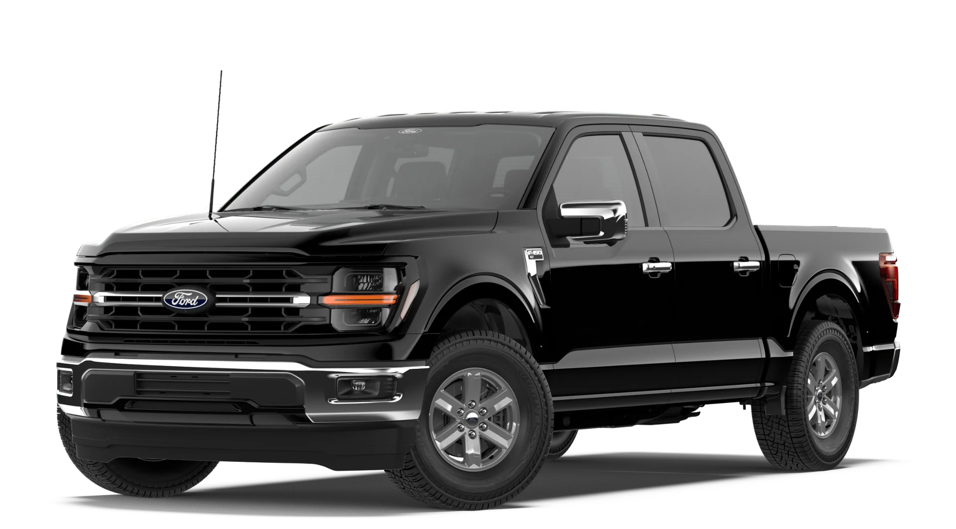 New 2026 Agate Black Metallic Ford XLT image 1