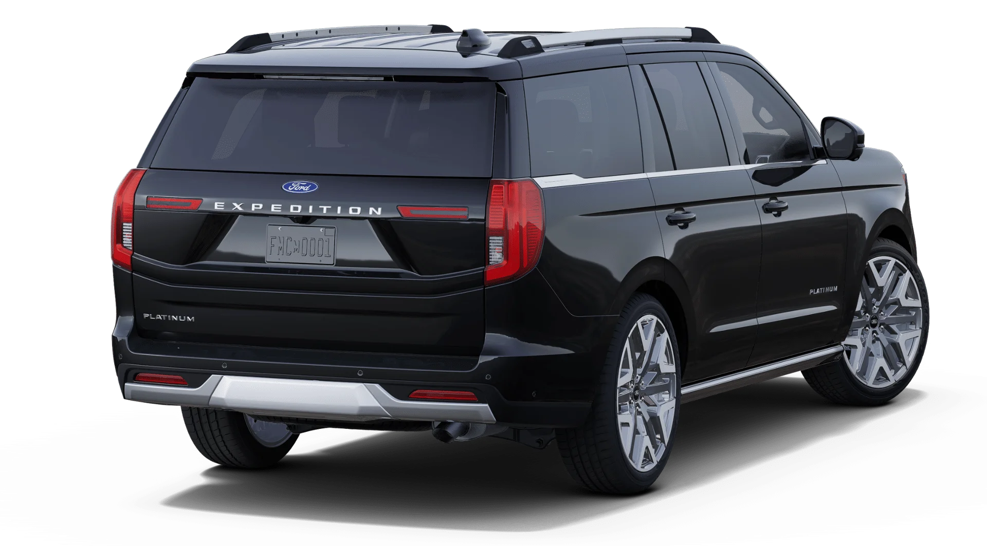 New 2025 Agate Black Metallic Ford Platinum® image 46
