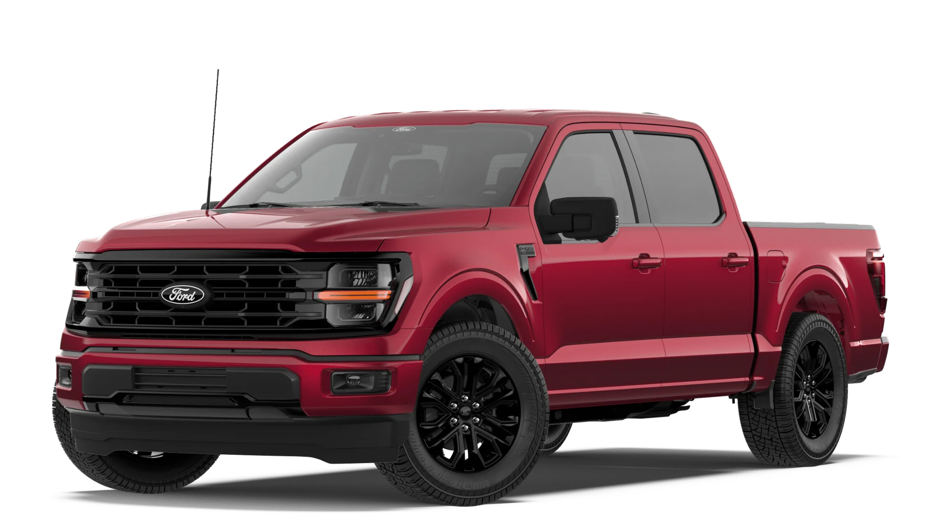 New 2026 Ruby Red Metallic Tinted Clearcoat Ford XLT image 2