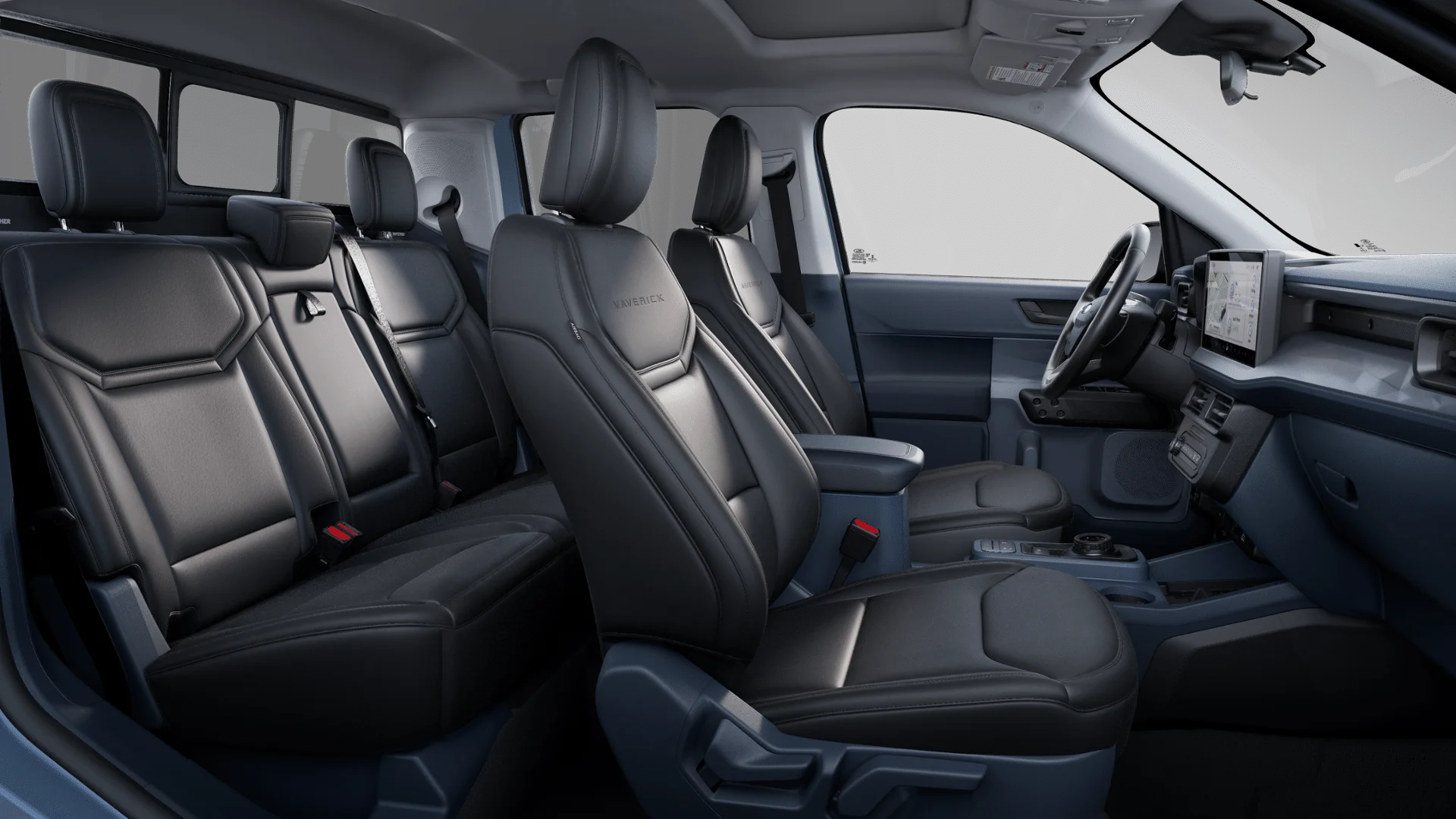 New 2025 Azure Gray Metallic Tri-Coat Ford Lariat® image 53