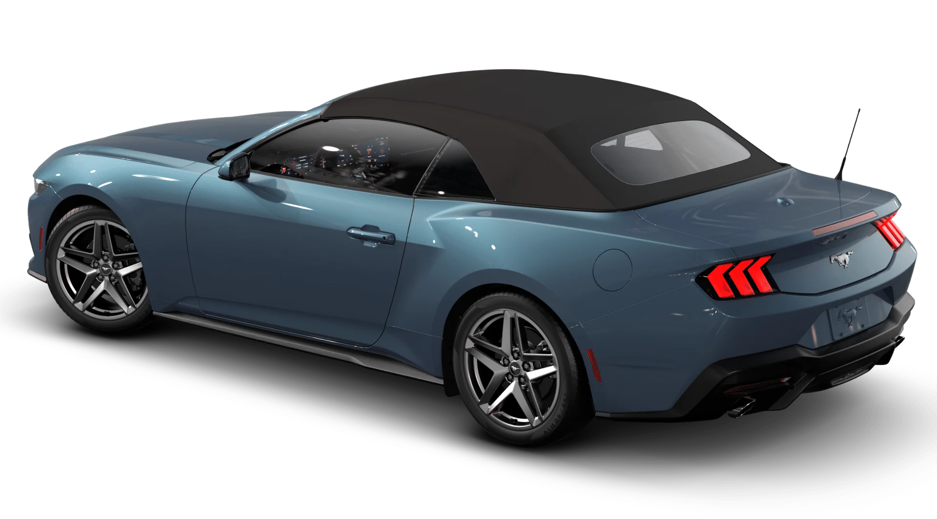 New 2026 Vapor Blue Metallic Ford EcoBoost® Premium Convertible image 42