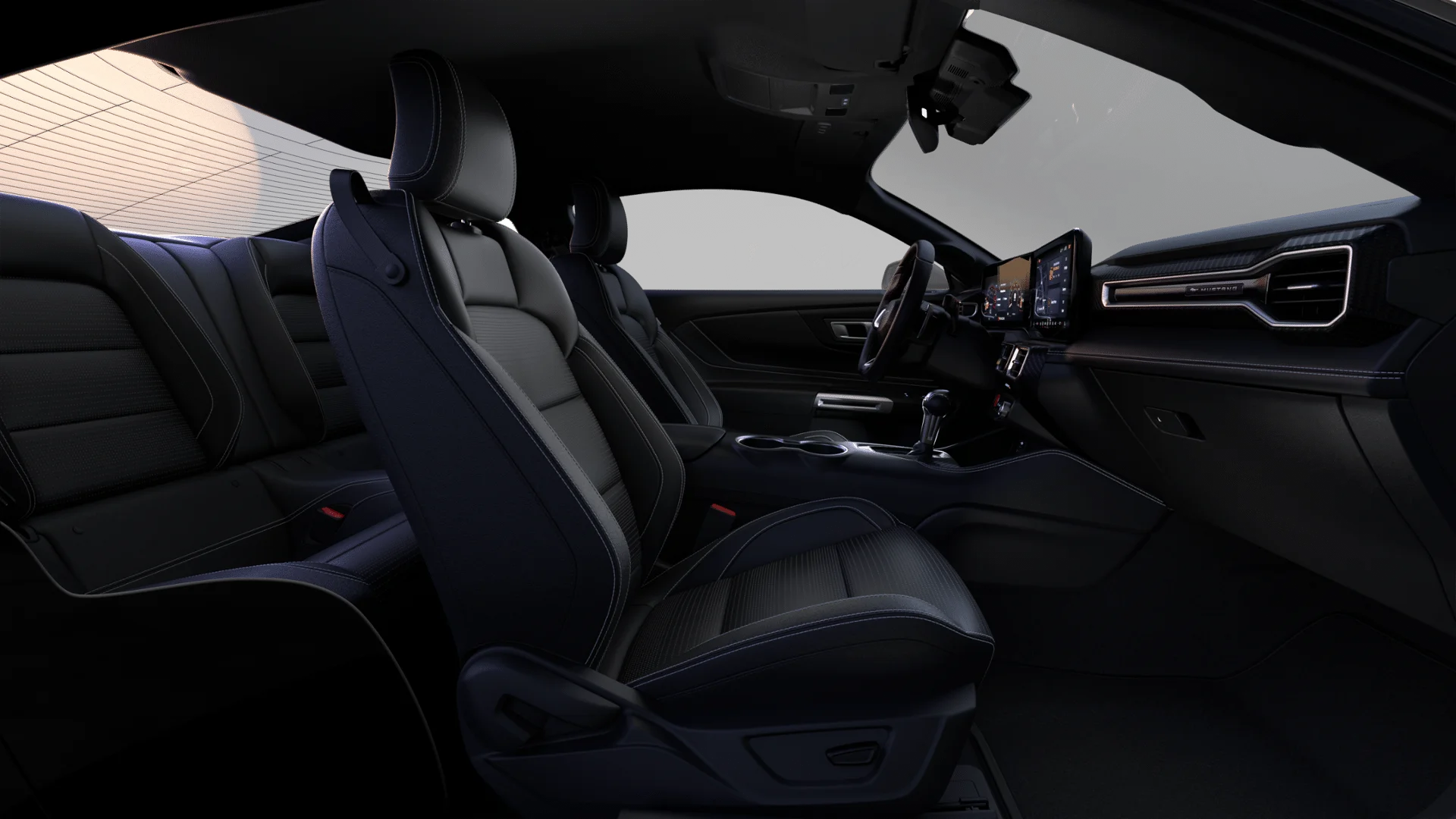 New 2026 Shadow Black Ford GT Premium Fastback image 6