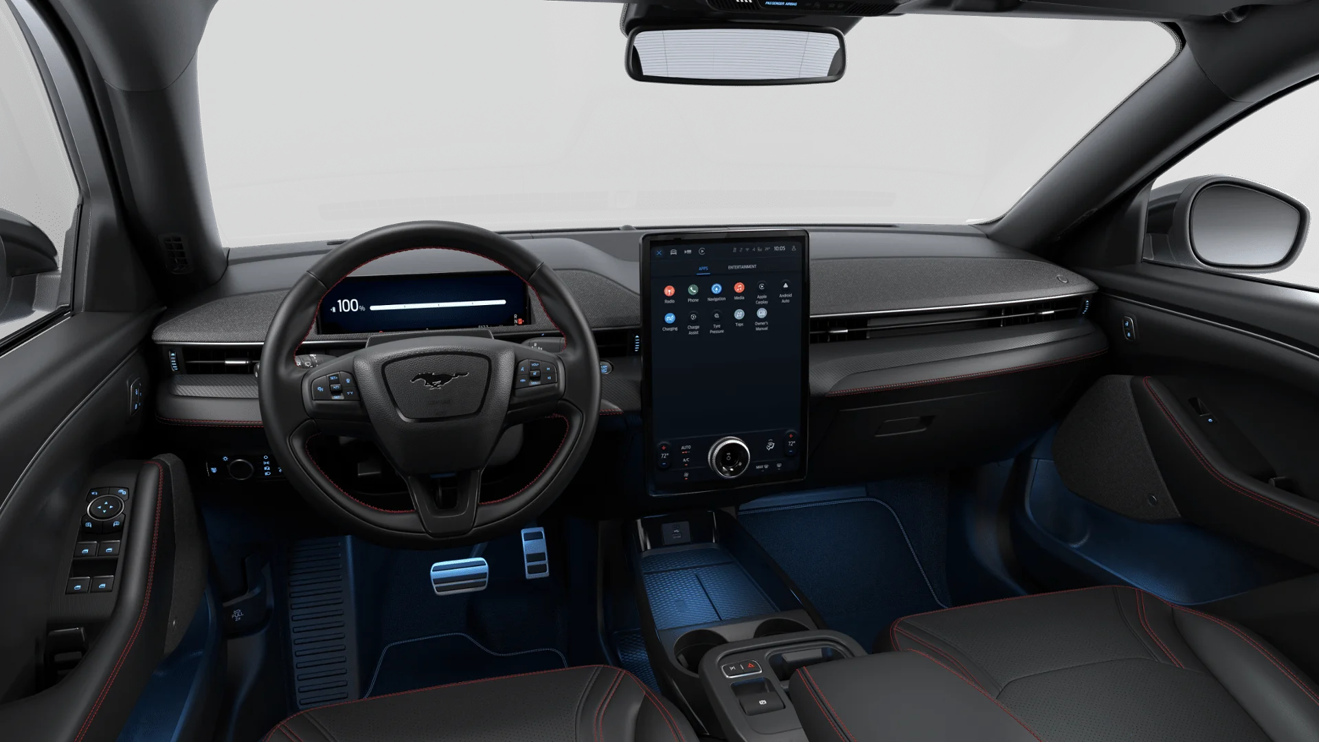 New 2026 Glacier Gray Metallic Tri-coat Ford Premium image 29