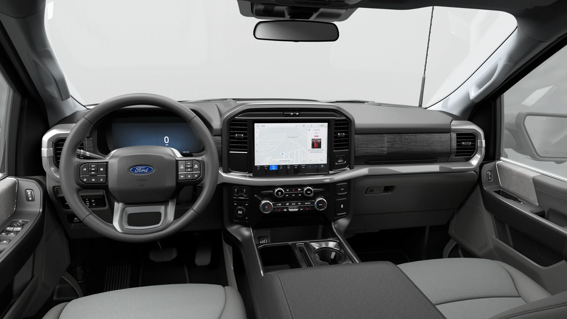 New 2026 Agate Black Metallic Ford XLT image 7