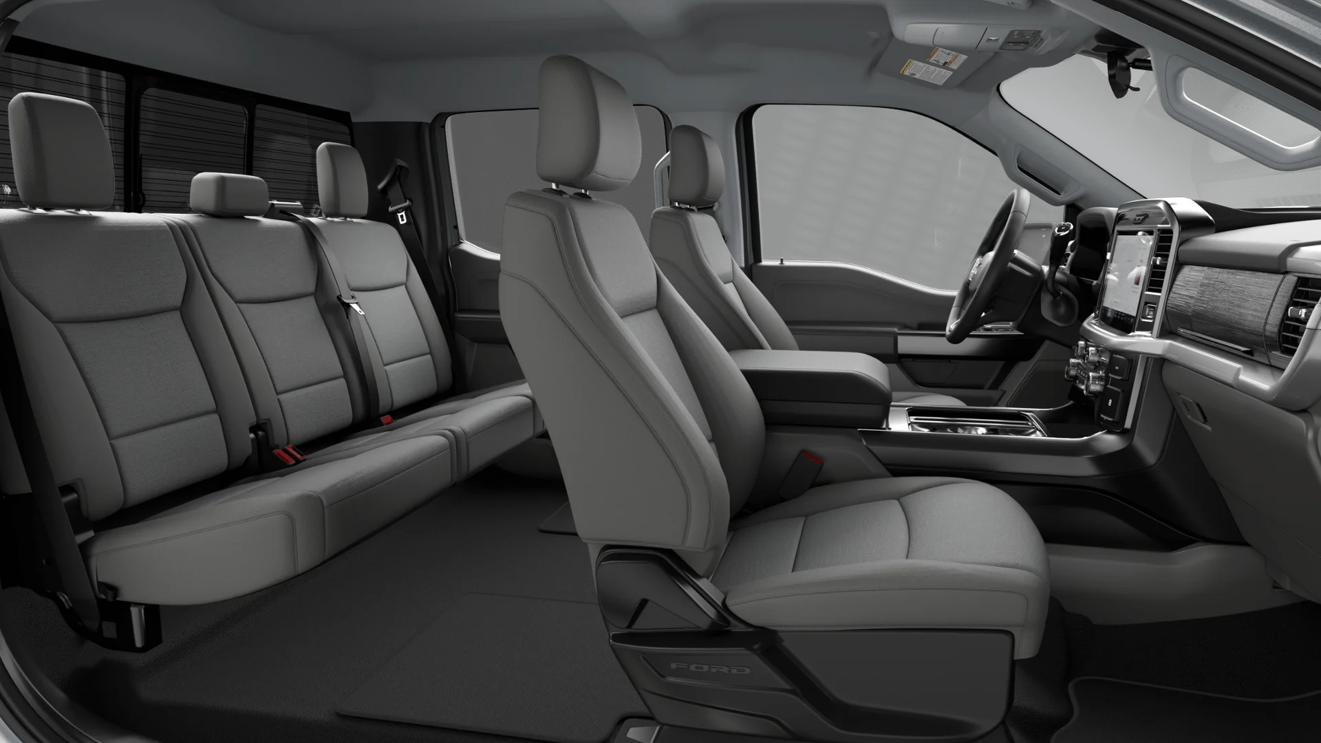 New 2026 Iconic Silver Metallic Ford XLT image 14