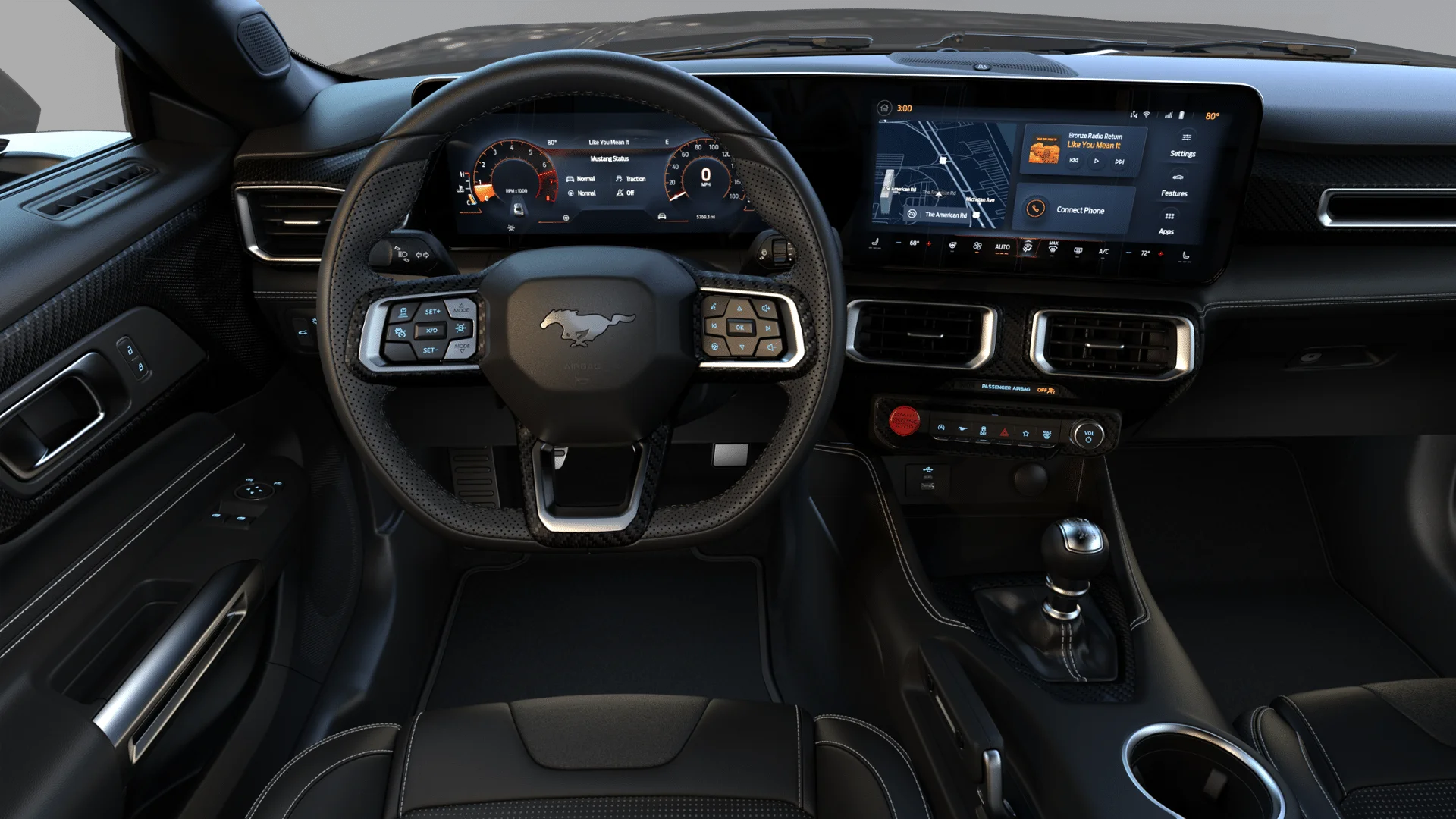 New 2026 Shadow Black Ford GT Premium Fastback image 53
