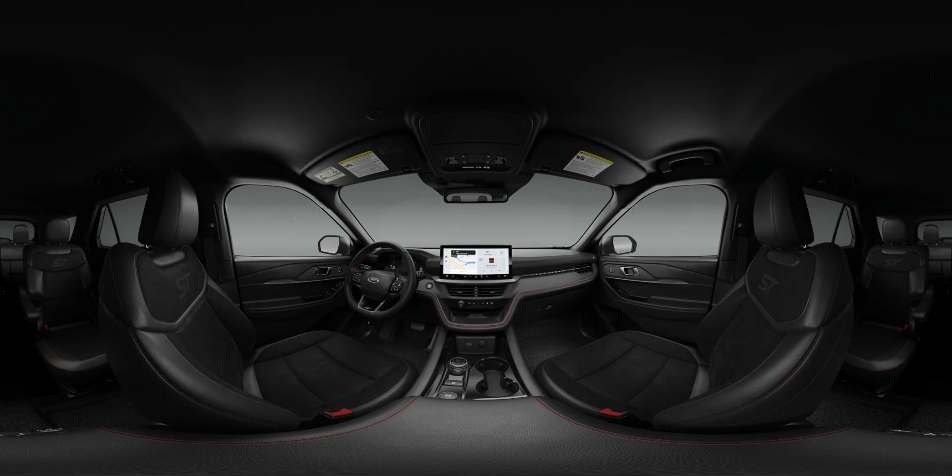 New 2027 Agate Black Metallic Ford ST image 56